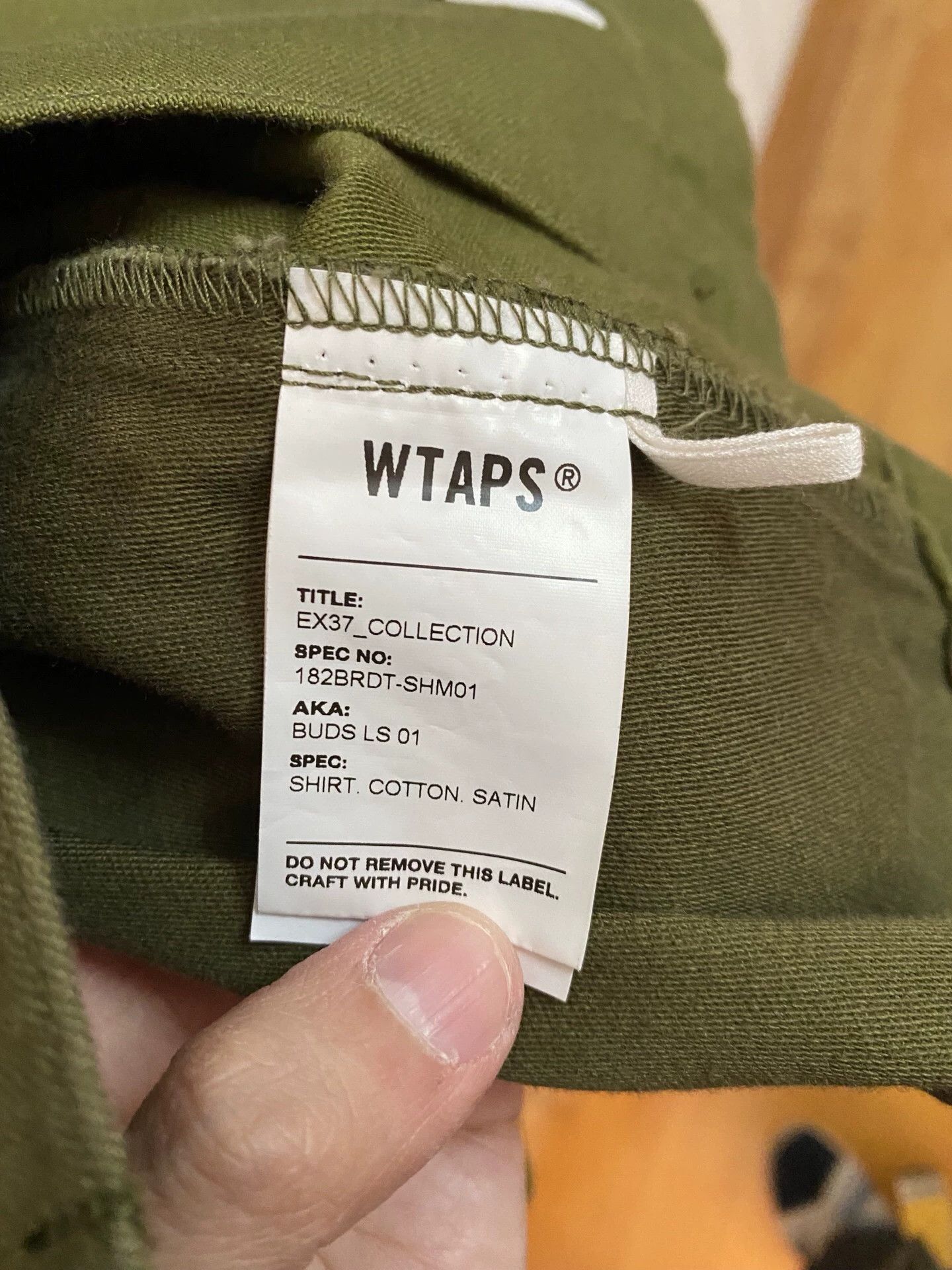 Wtaps WTAPS BUDS SATIN 18AW Two-Pocket Jacket Size US M / EU 48-50 / 2 - 5 Thumbnail