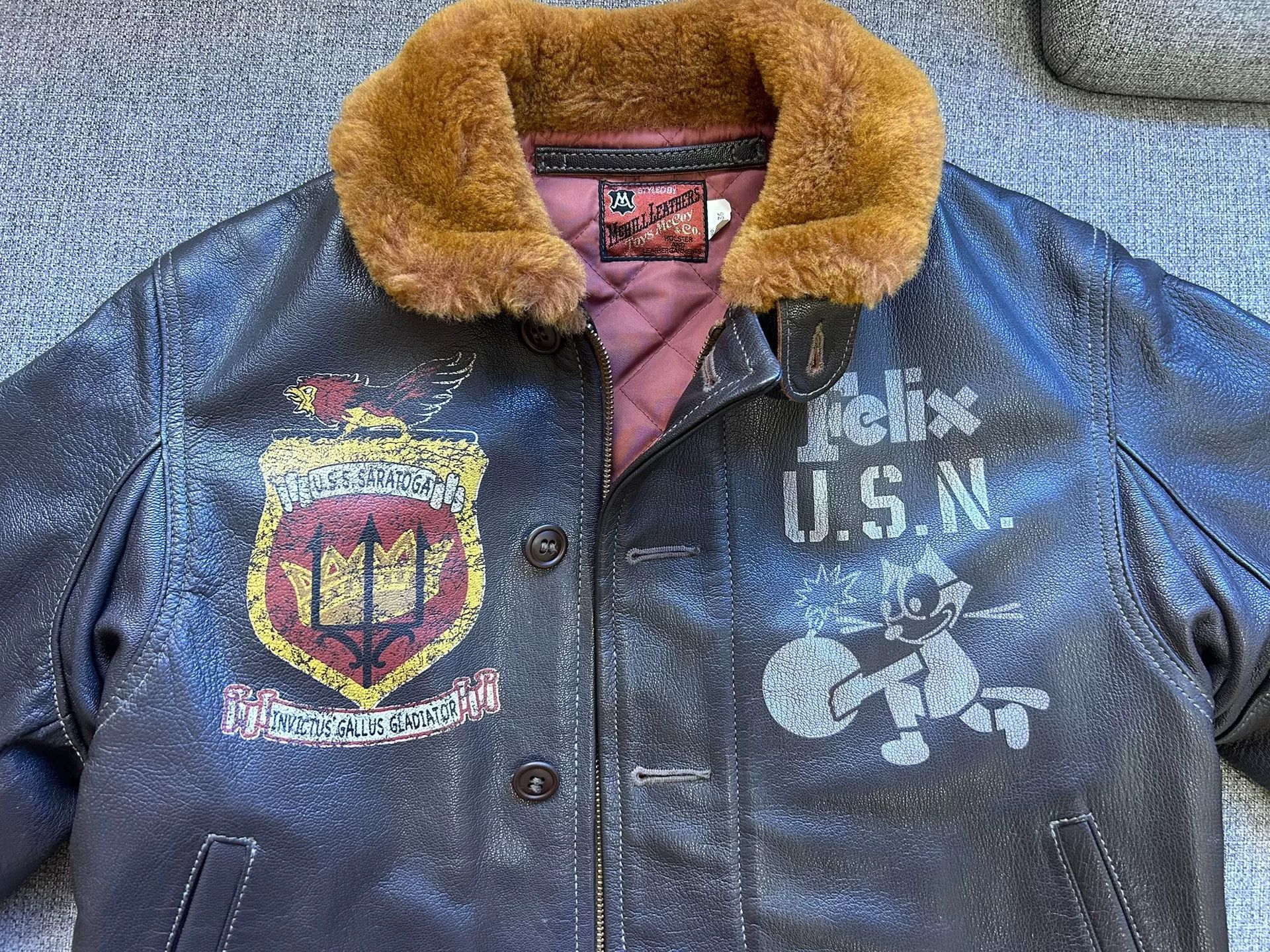 TOYS McCOY Toys McCoy N1 Felix Cat Jacket Size US M / EU 48-50 / 2 - 3 Thumbnail