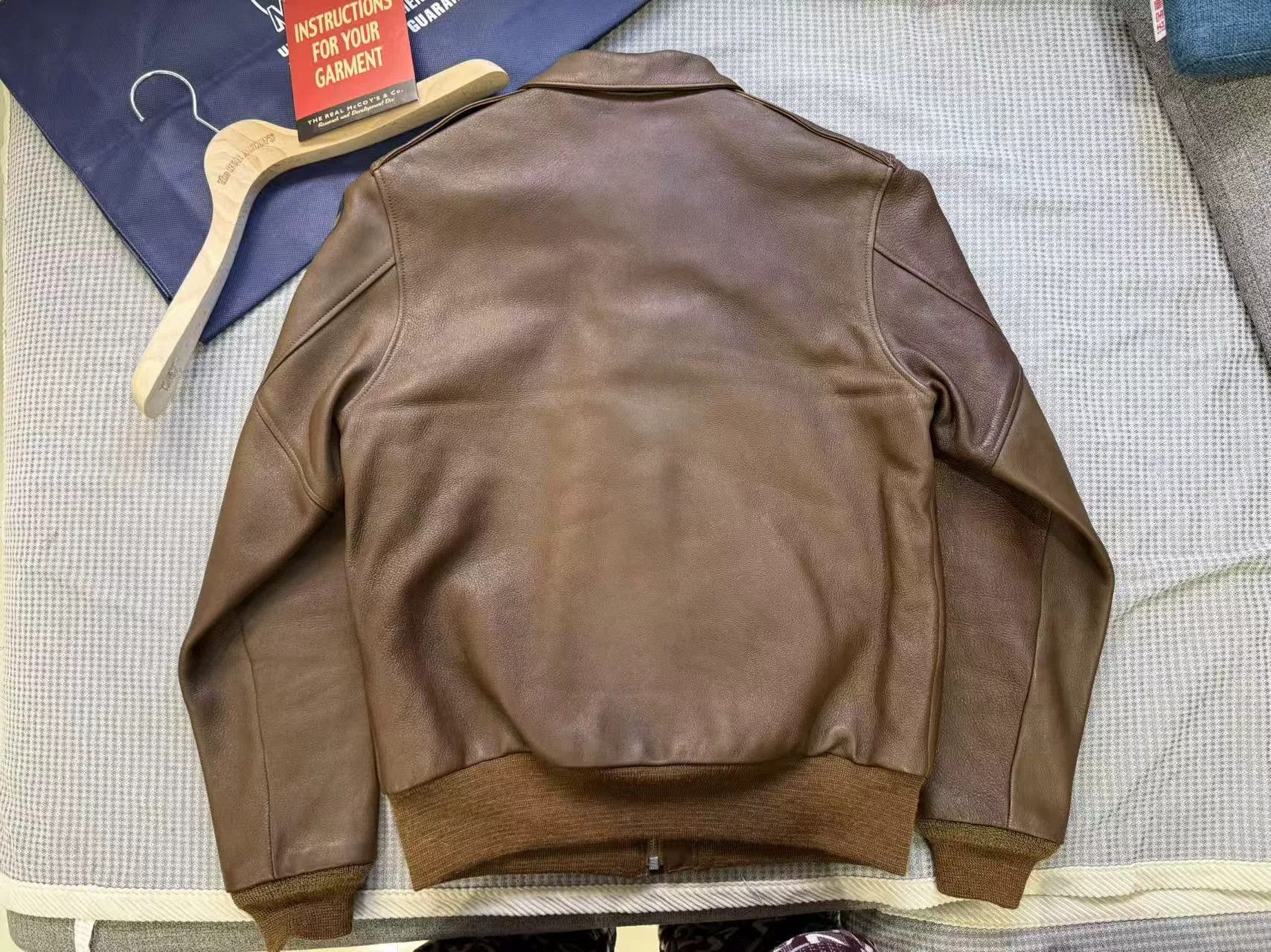 The Real McCoy's Real McCoy A2 Sheepskin Jacket Size US XXS / EU 40 - 2 Thumbnail