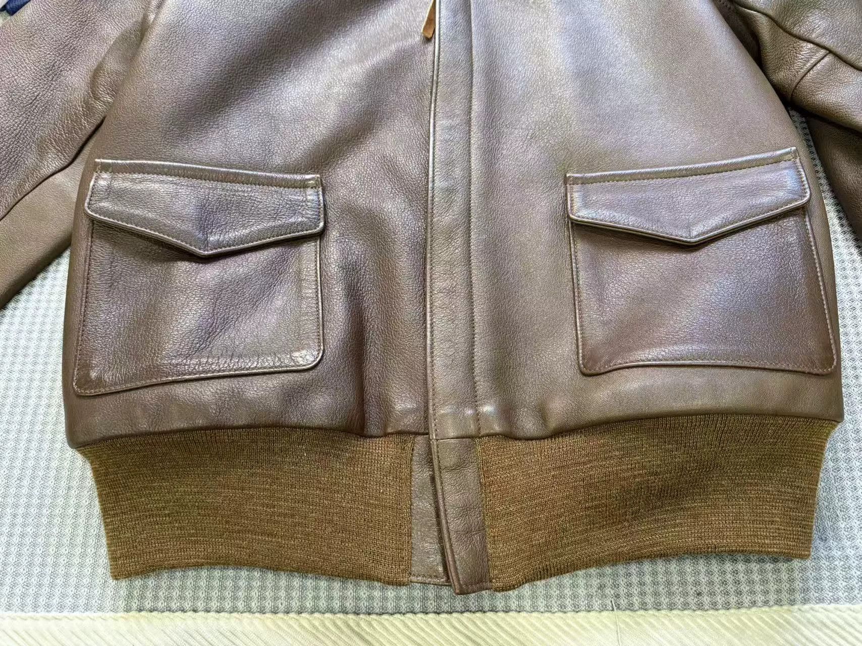 The Real McCoy's Real McCoy A2 Sheepskin Jacket Size US XXS / EU 40 - 6 Thumbnail