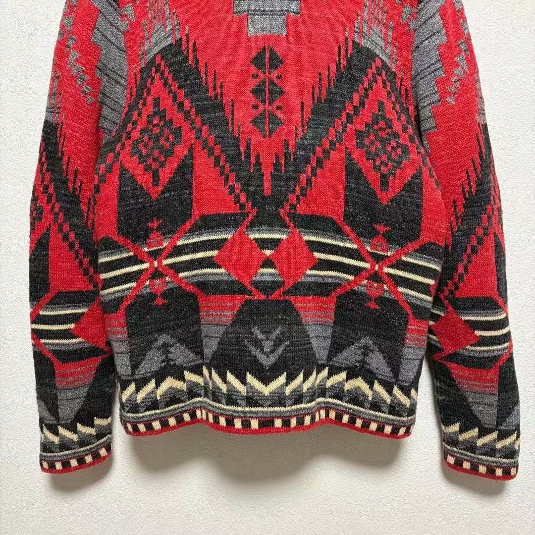 RRL Ralph Lauren RALPH LAUREN RRL Indian Totem Cardigan Size US M / EU 48-50 / 2 - 5 Thumbnail