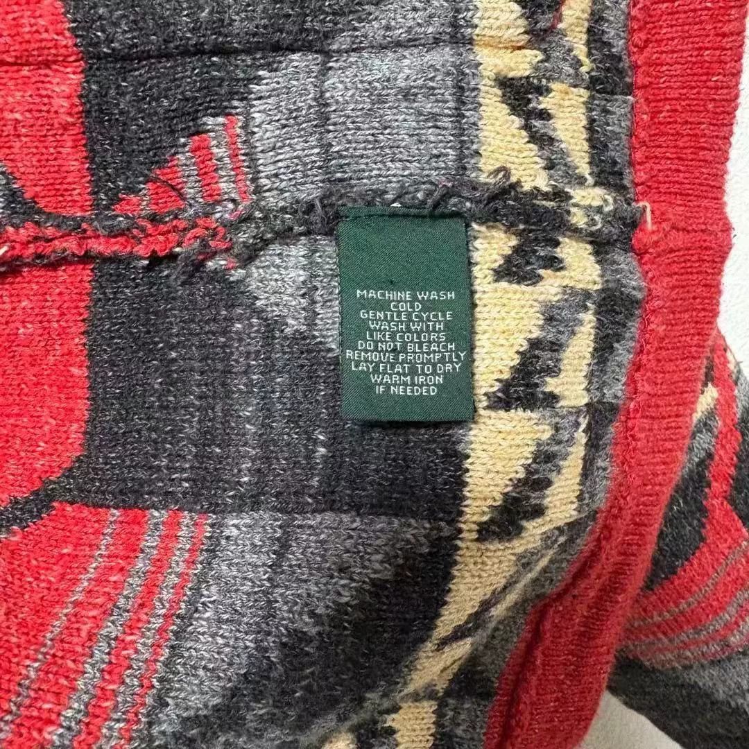 RRL Ralph Lauren RALPH LAUREN RRL Indian Totem Cardigan Size US M / EU 48-50 / 2 - 8 Thumbnail