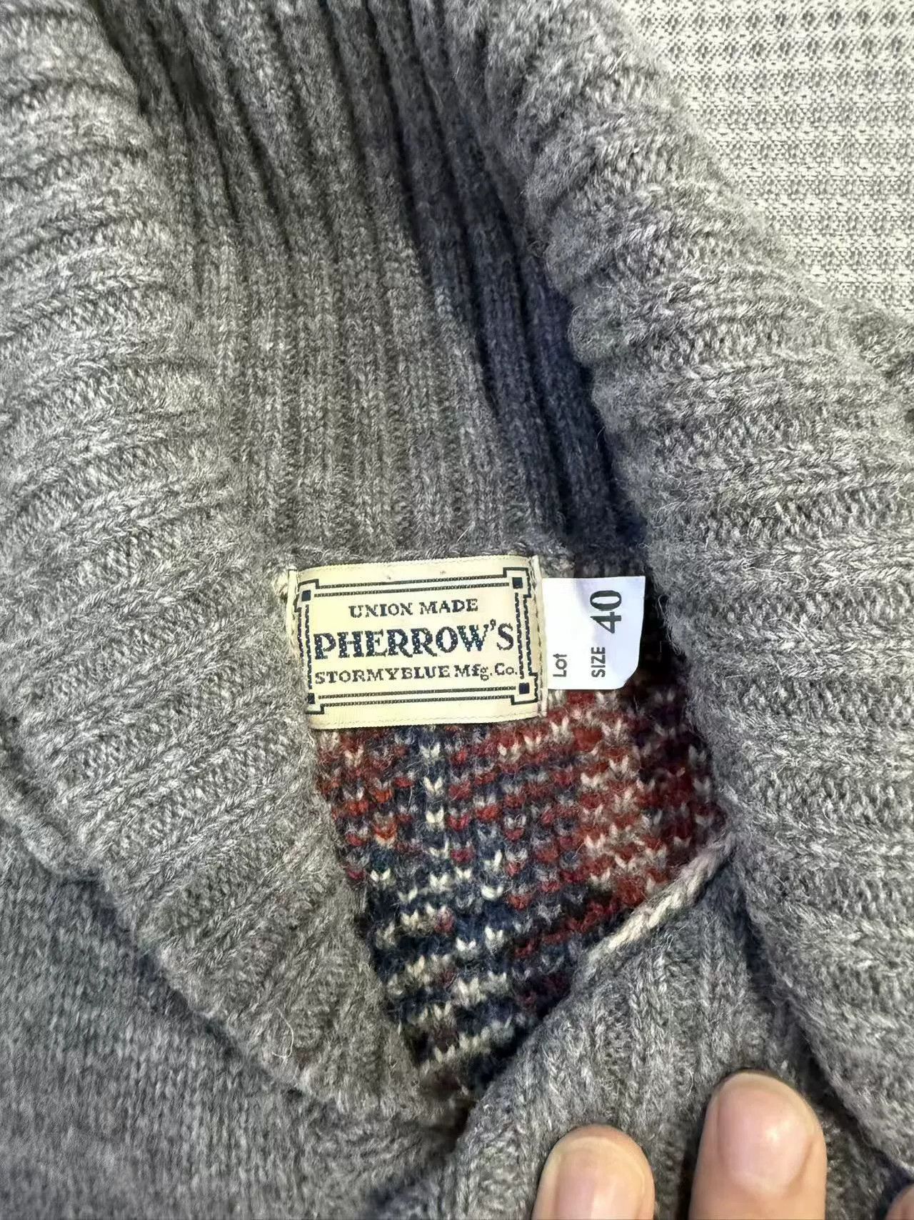 Pherrow's Pherrow Navajo Wool Coat Sweater Size US XXS / EU 40 - 5 Thumbnail