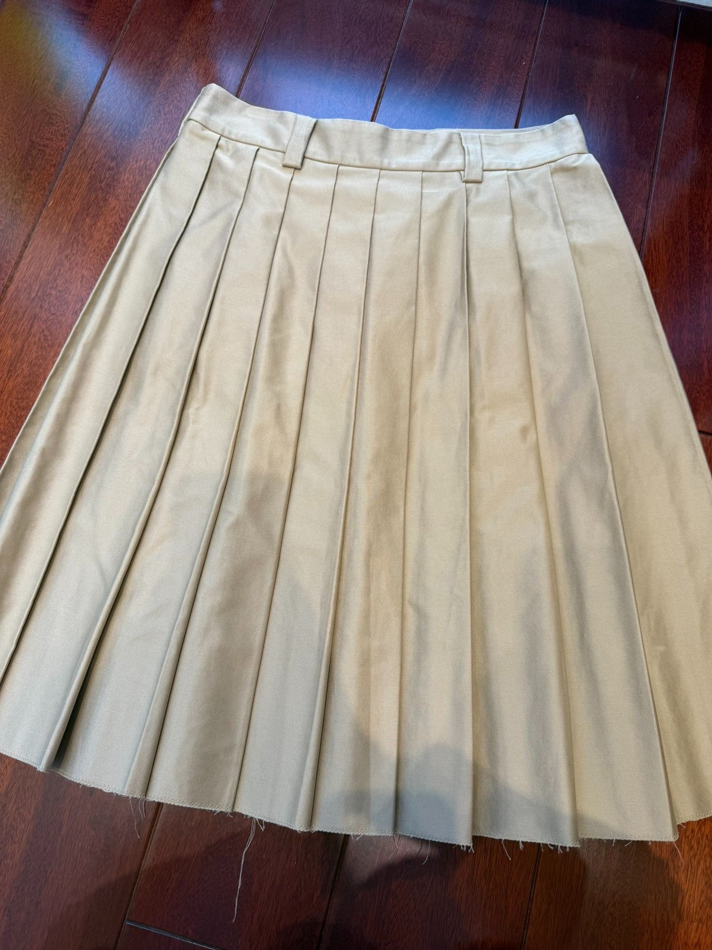 Miu Miu Miumiu Pleated Skirt Size 38 Size 38" / US 16 / IT 52 - 2 Thumbnail