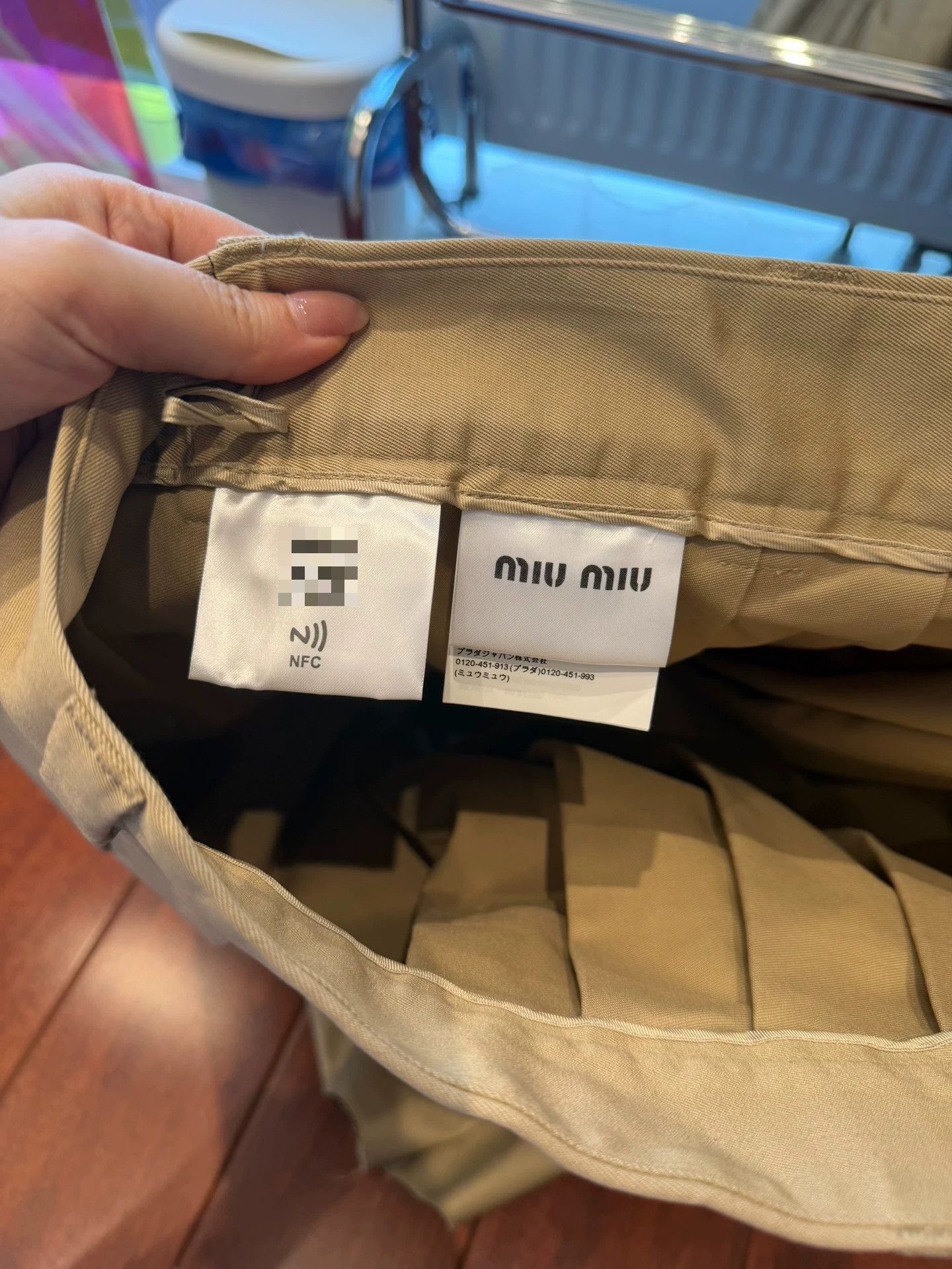 Miu Miu Miumiu Pleated Skirt Size 38 Size 38" / US 16 / IT 52 - 3 Thumbnail