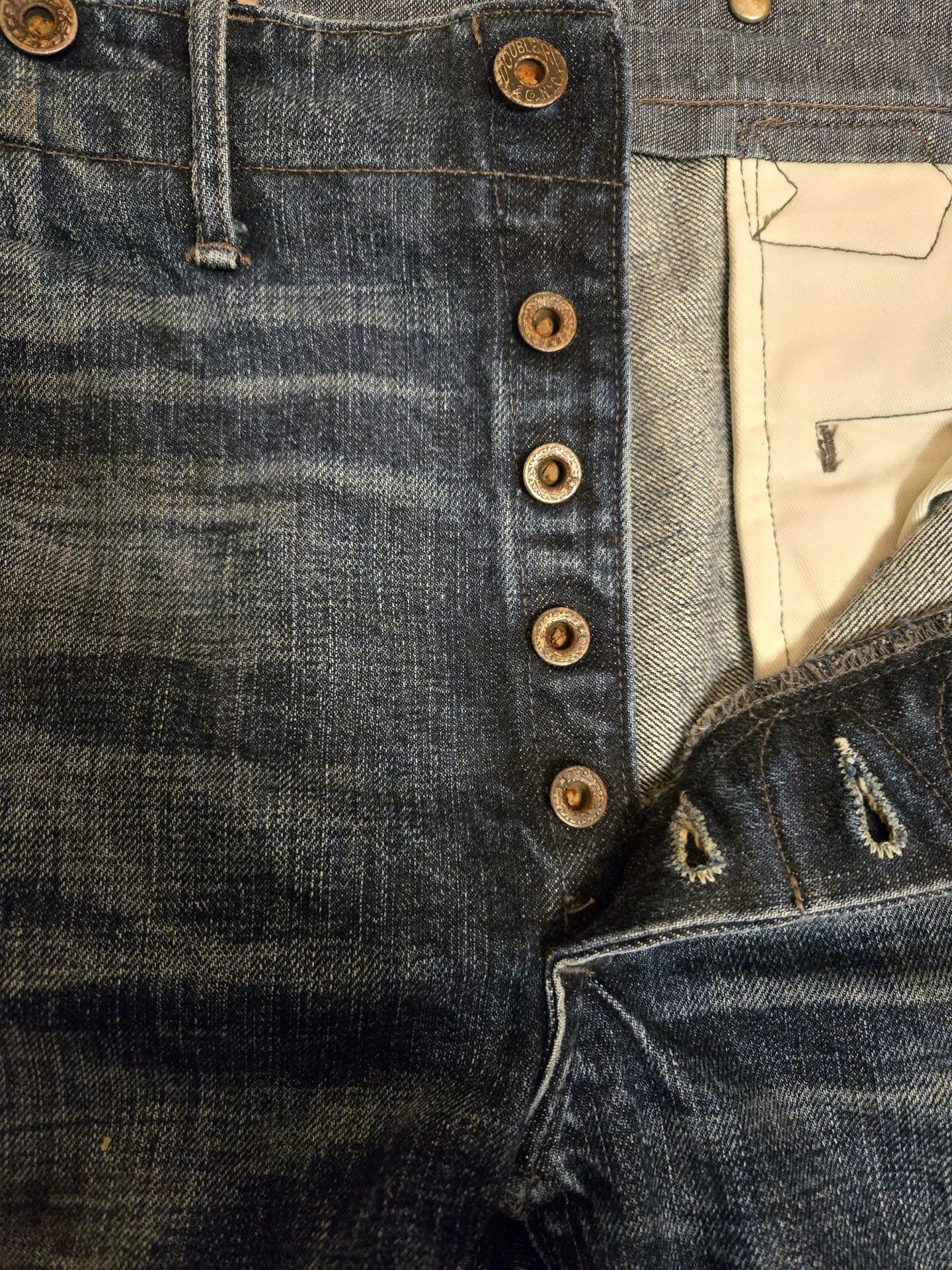 RRL Ralph Lauren RRL US NAVY Distressed Military Pants Size US 26 / EU 42 - 5 Thumbnail