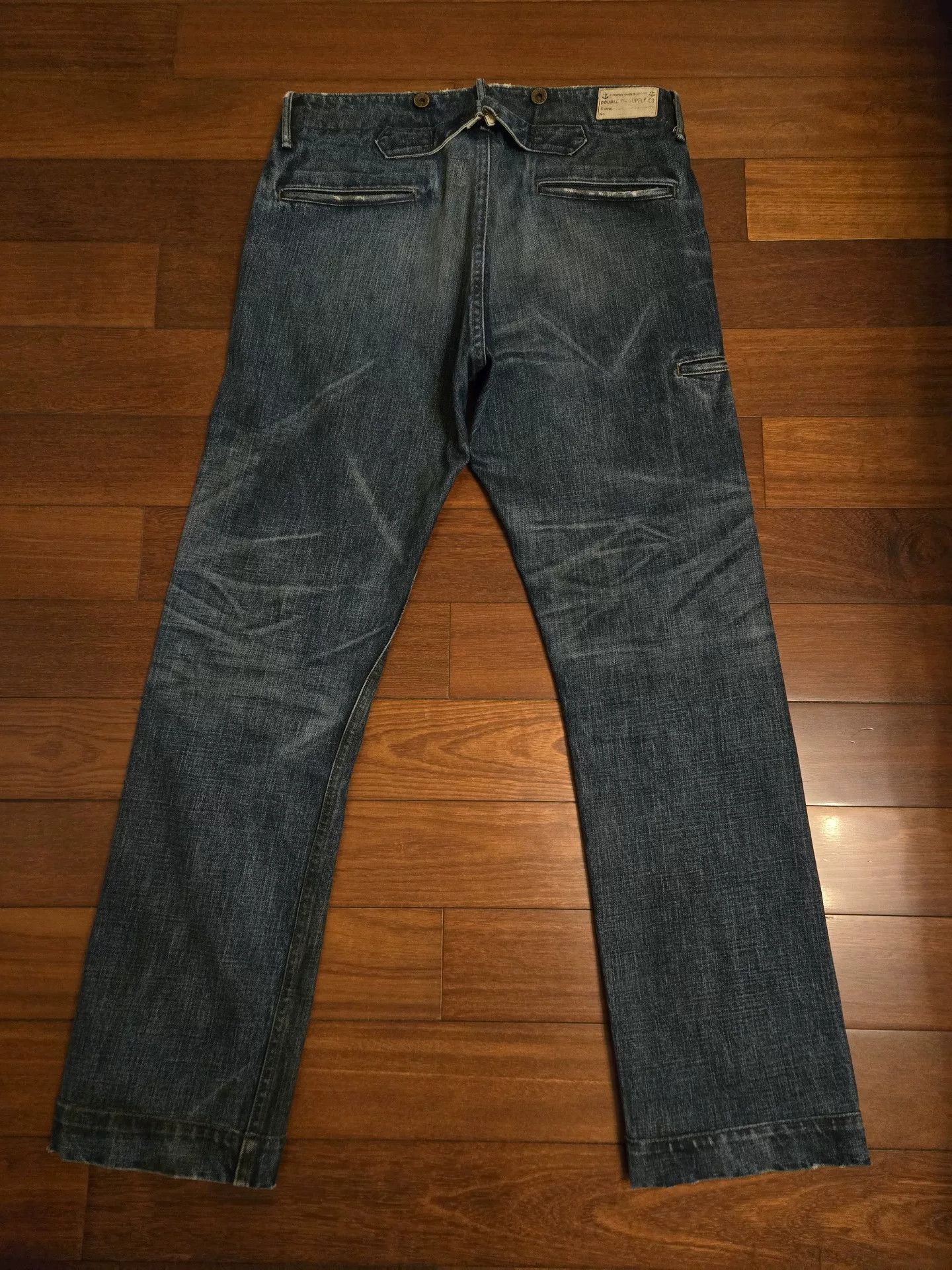 RRL Ralph Lauren RRL US NAVY Distressed Military Pants Size US 26 / EU 42 - 3 Thumbnail