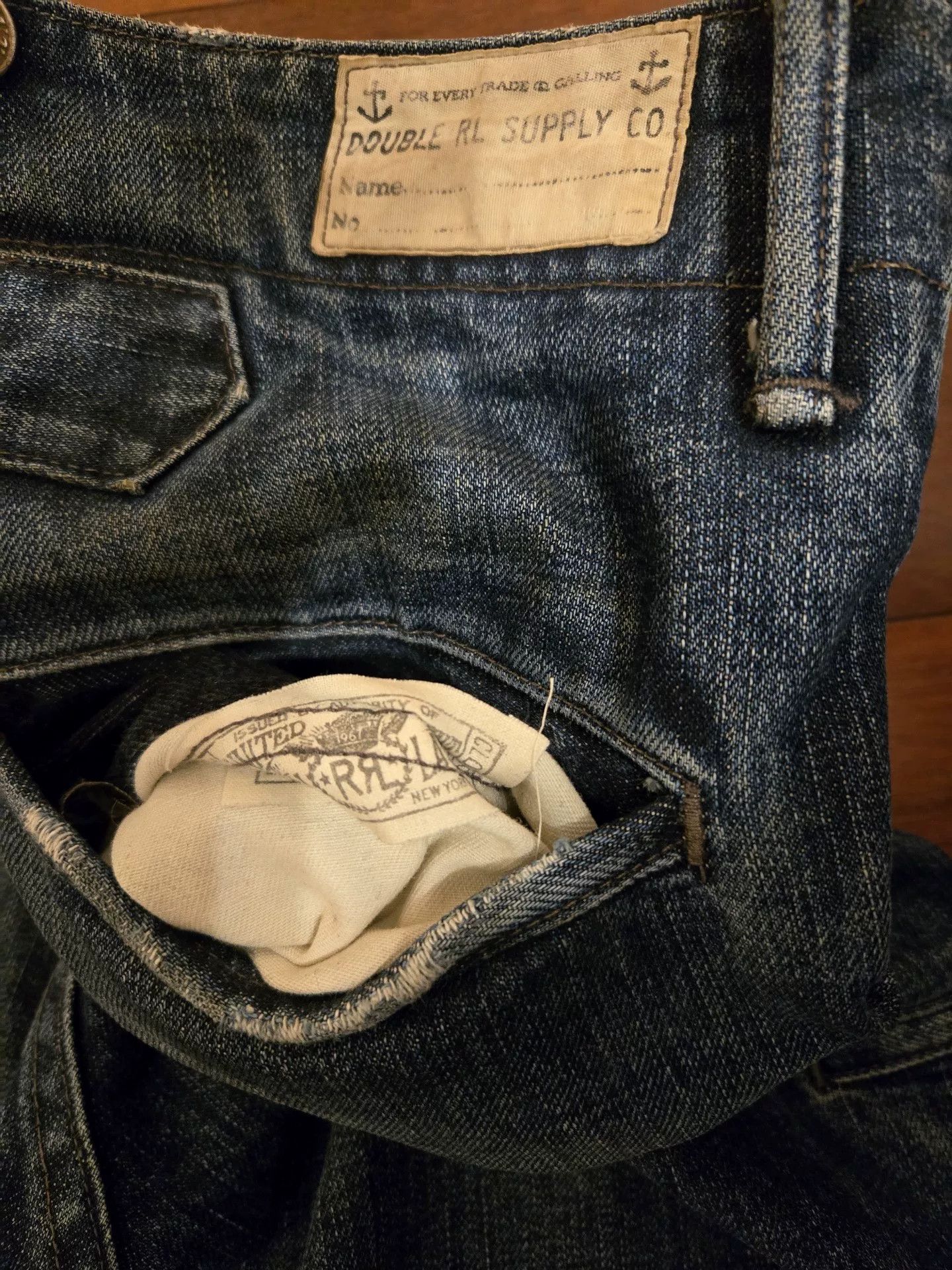 RRL Ralph Lauren RRL US NAVY Distressed Military Pants Size US 26 / EU 42 - 6 Thumbnail