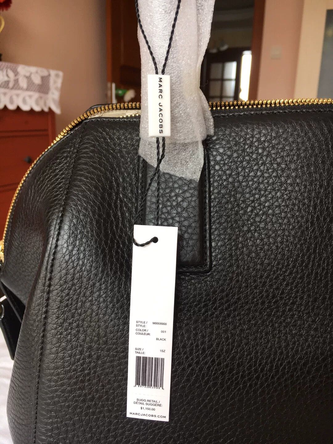 Marc Jacobs Marc Jacobs Black Cowhide Women's Bag Size ONE SIZE - 4 Thumbnail