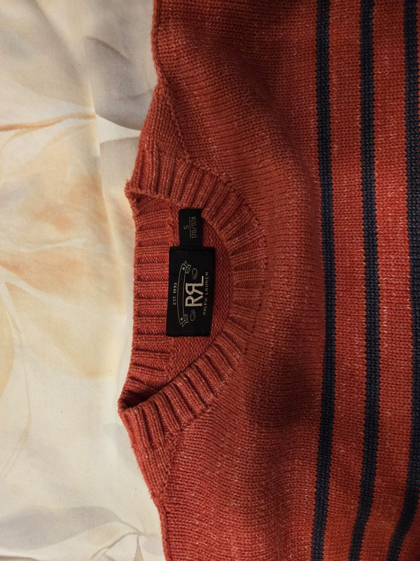 RRL Ralph Lauren RRL Men's S Size Striped Pullover Size US S / EU 44-46 / 1 - 2 Thumbnail
