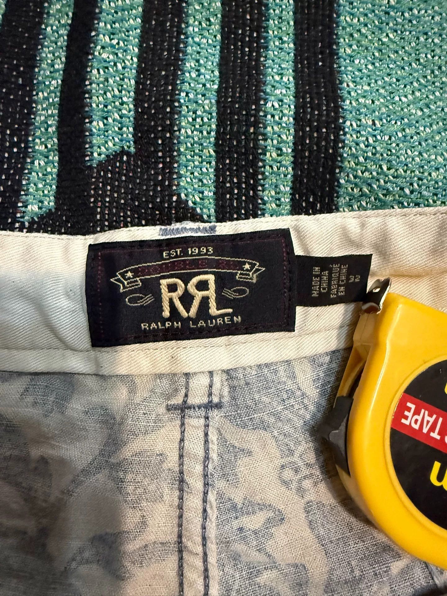 RRL Ralph Lauren RRL Vintage Floral Print Cotton-Linen Shorts Size US 32 / EU 48 - 6 Thumbnail