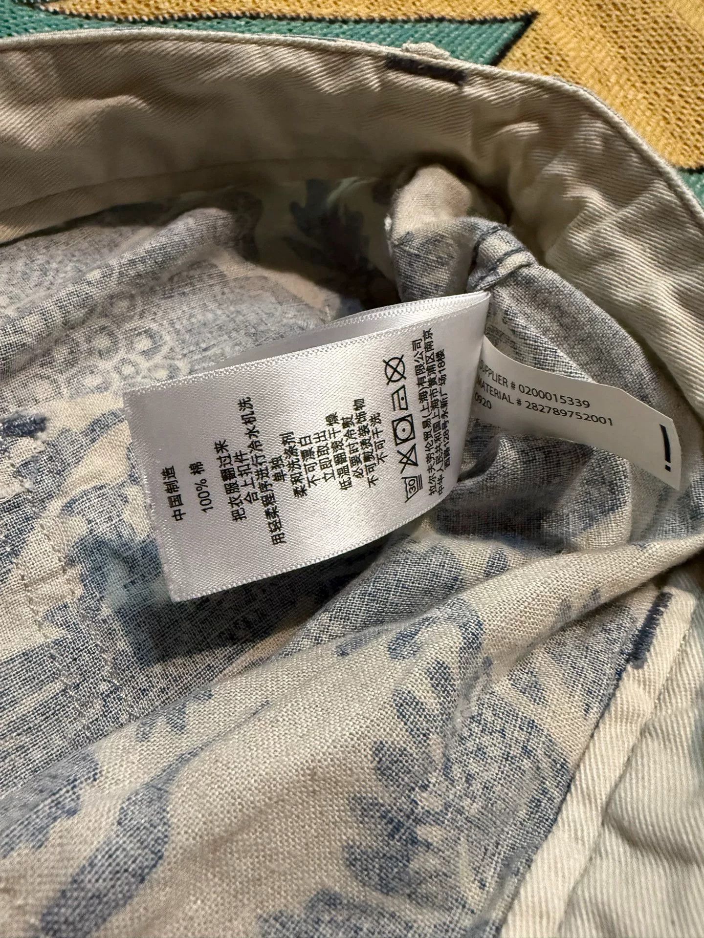 RRL Ralph Lauren RRL Vintage Floral Print Cotton-Linen Shorts Size US 32 / EU 48 - 7 Thumbnail