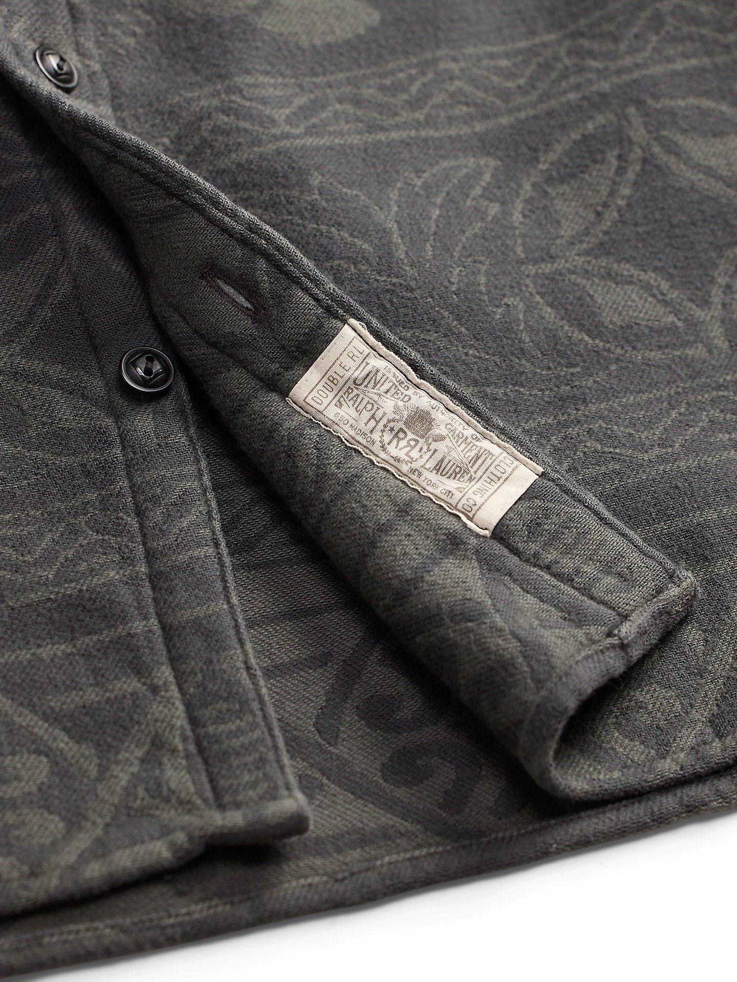 RRL Ralph Lauren RRL 2026 Spring Jacquard Cotton Work Shirt Size US M / EU 48-50 / 2 - 3 Thumbnail