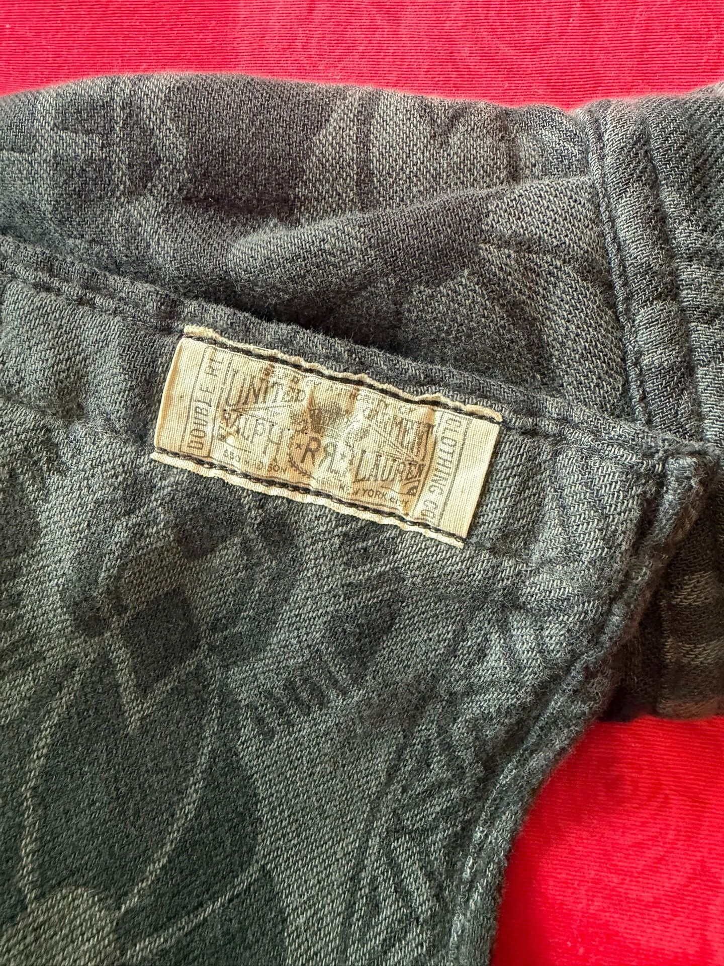 RRL Ralph Lauren RRL 2026 Spring Jacquard Cotton Work Shirt Size US M / EU 48-50 / 2 - 8 Thumbnail