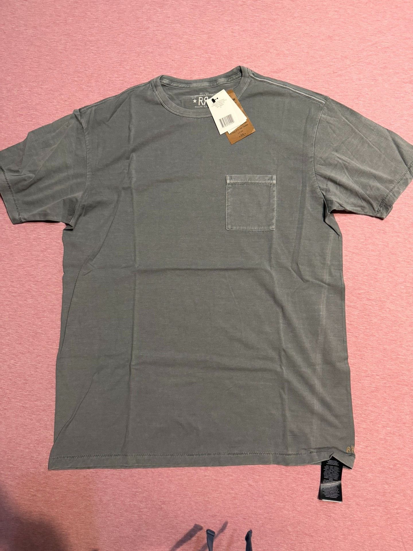 RRL Ralph Lauren RRL Washed Dyed Pocket T-Shirt New Size US M / EU 48-50 / 2 - 2 Thumbnail