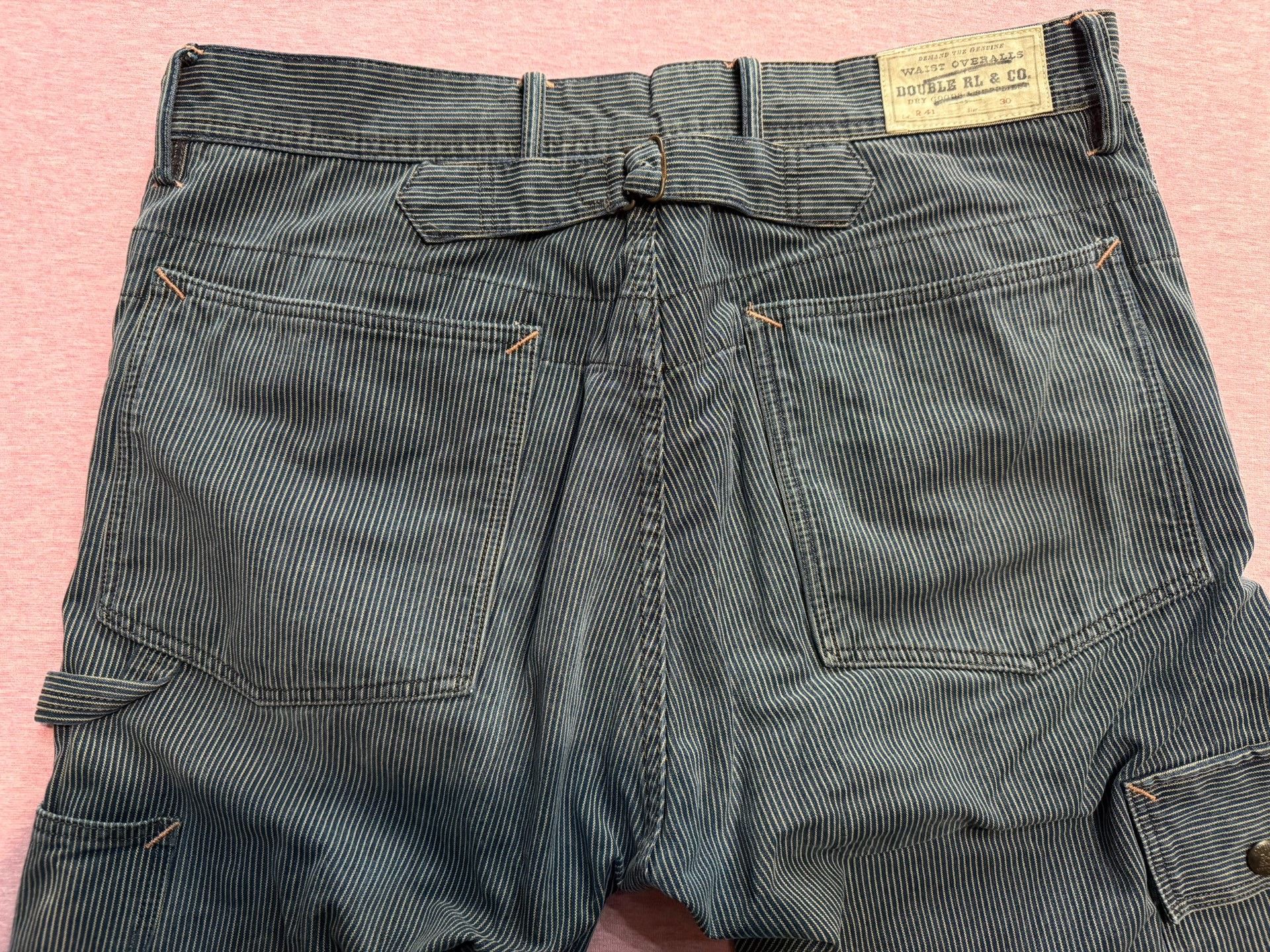RRL Ralph Lauren RRL Early Striped Logger Pants Size US 30 / EU 46 - 6 Thumbnail