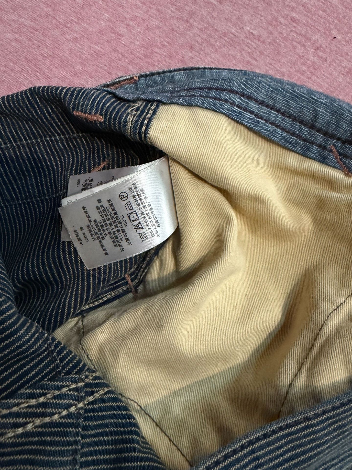 RRL Ralph Lauren RRL Early Striped Logger Pants Size US 30 / EU 46 - 9 Thumbnail