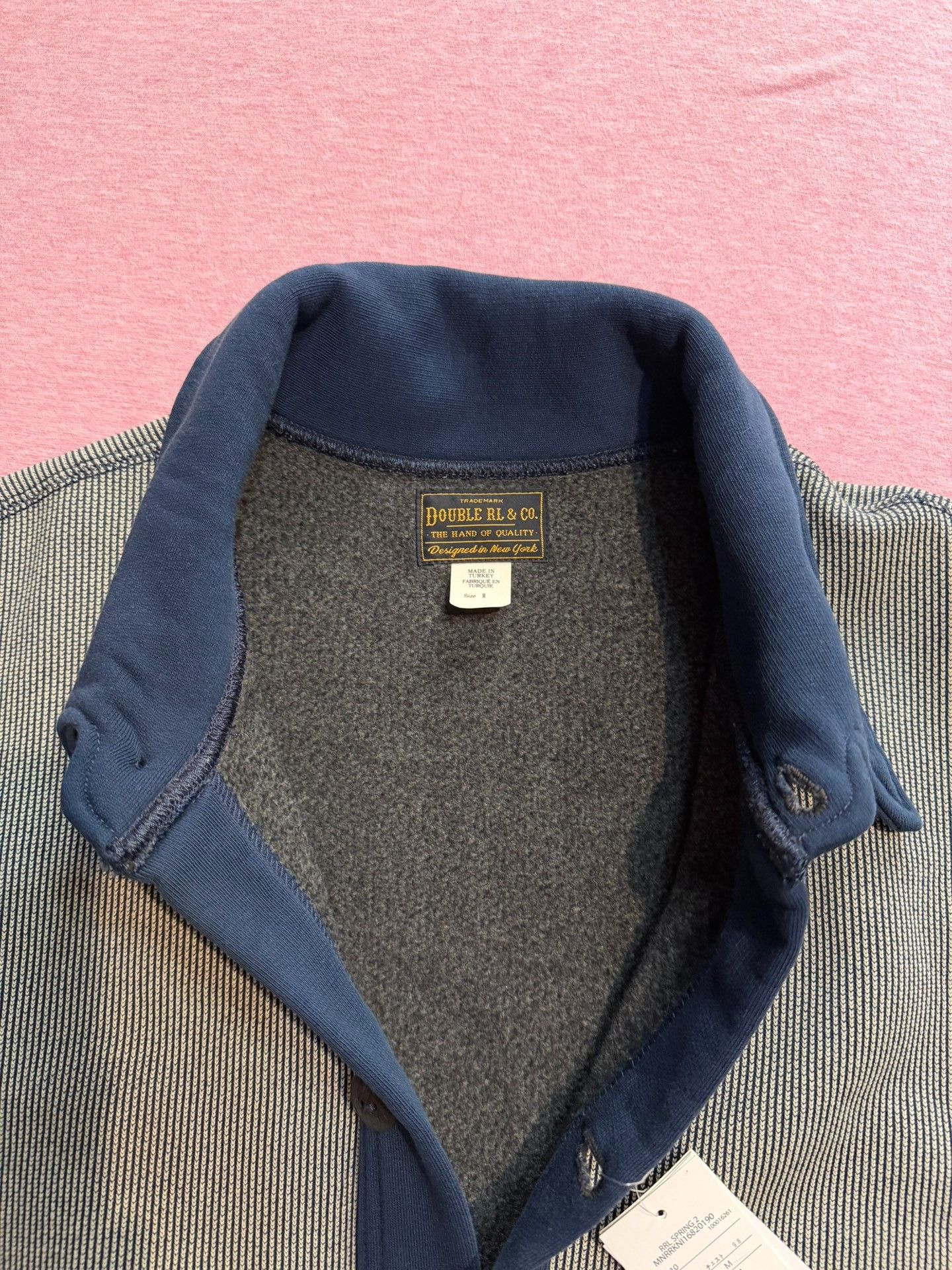 RRL Ralph Lauren RRL New Classic Collar Knit Cardigan Size US M / EU 48-50 / 2 - 6 Thumbnail