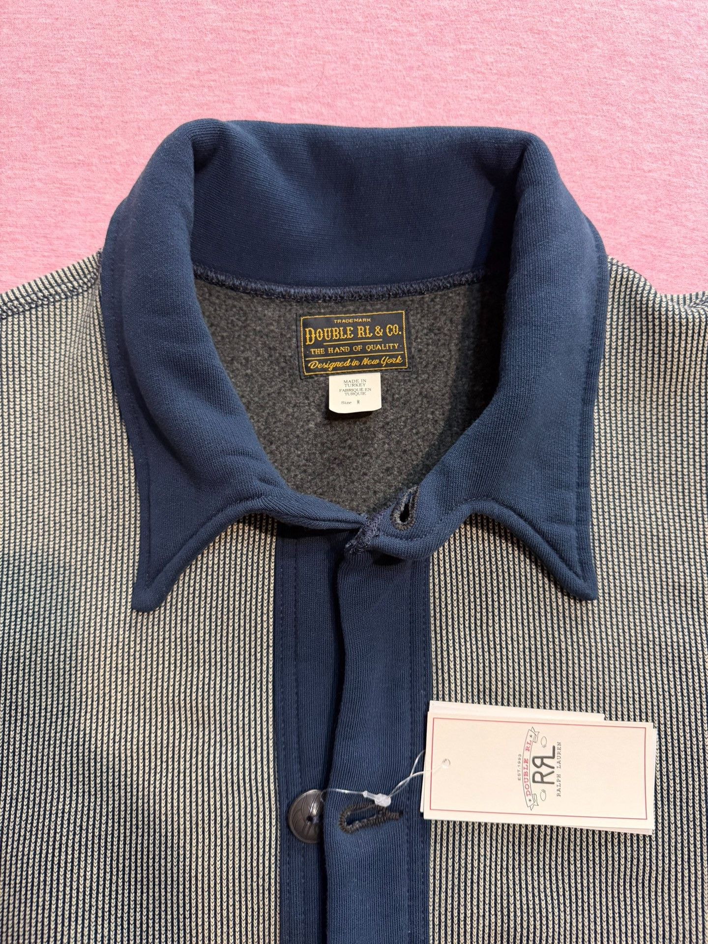 RRL Ralph Lauren RRL New Classic Collar Knit Cardigan Size US M / EU 48-50 / 2 - 4 Thumbnail