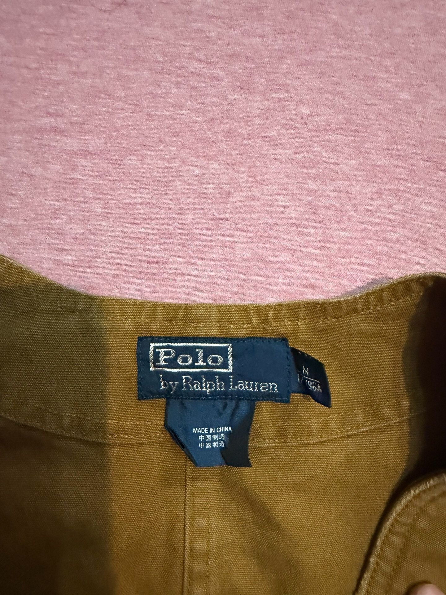 Polo Ralph Lauren Polo Old Blue Label Thick Canvas Washed Vest Size US M / EU 48-50 / 2 - 6 Thumbnail