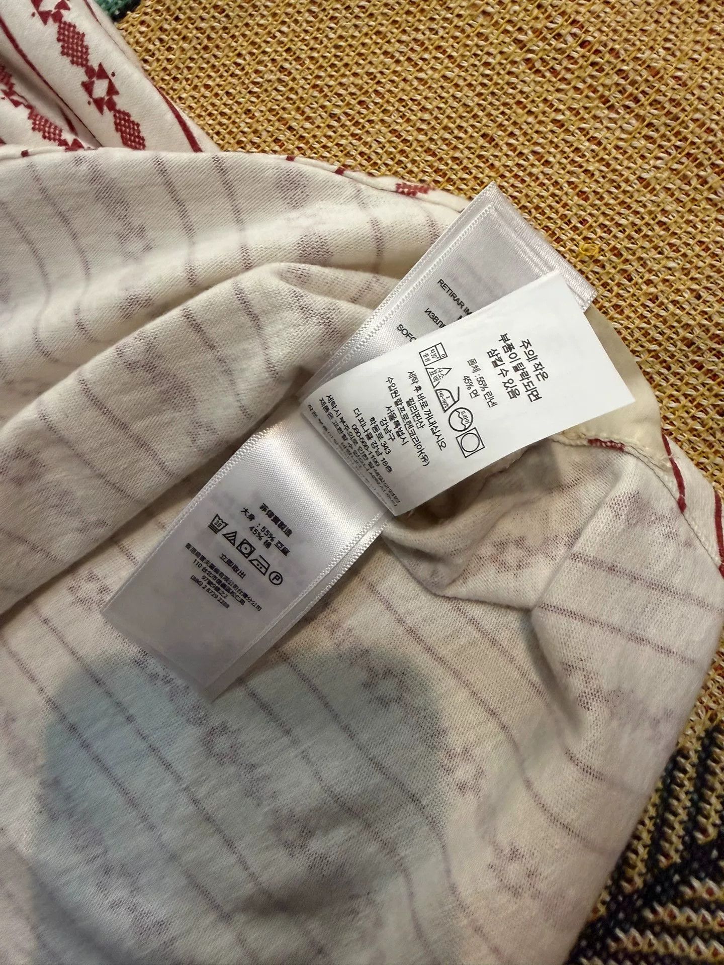 RRL Ralph Lauren RRL Southwest Style Henley Cotton-Linen Pullover Size US M / EU 48-50 / 2 - 6 Thumbnail