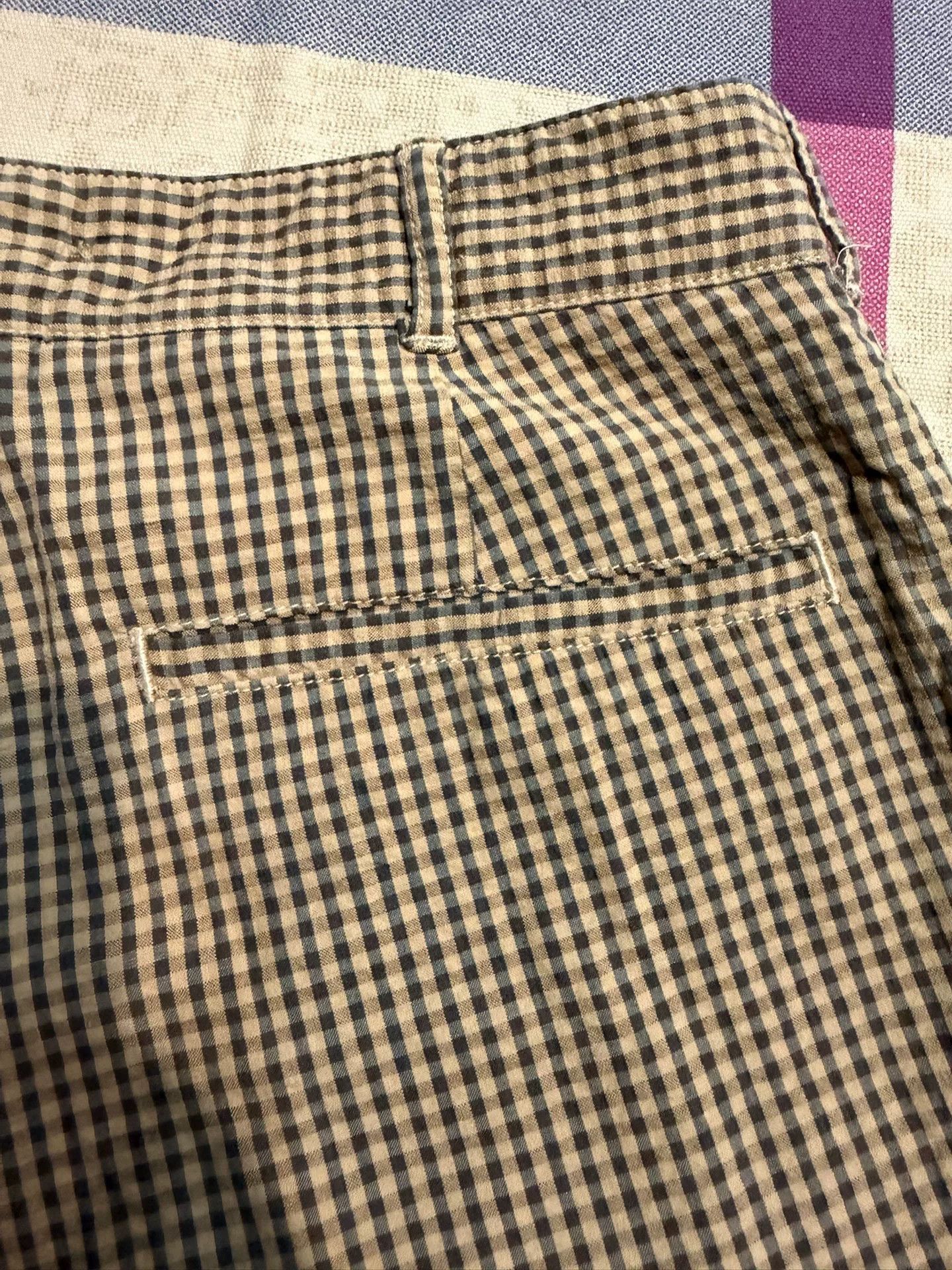 RRL Ralph Lauren RRL Seersucker Double Pleat Casual Pants Size US 32 / EU 48 - 6 Thumbnail