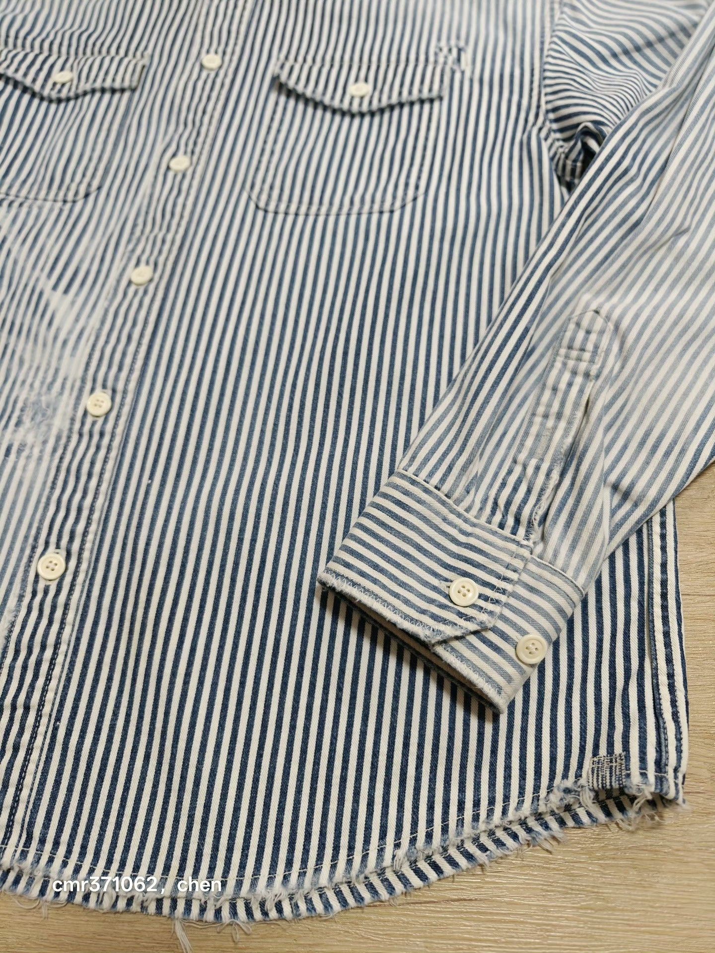 Visvim VISVIM 22SS LUMBER L/S HICKORY CRASH Size US S / EU 44-46 / 1 - 6 Thumbnail