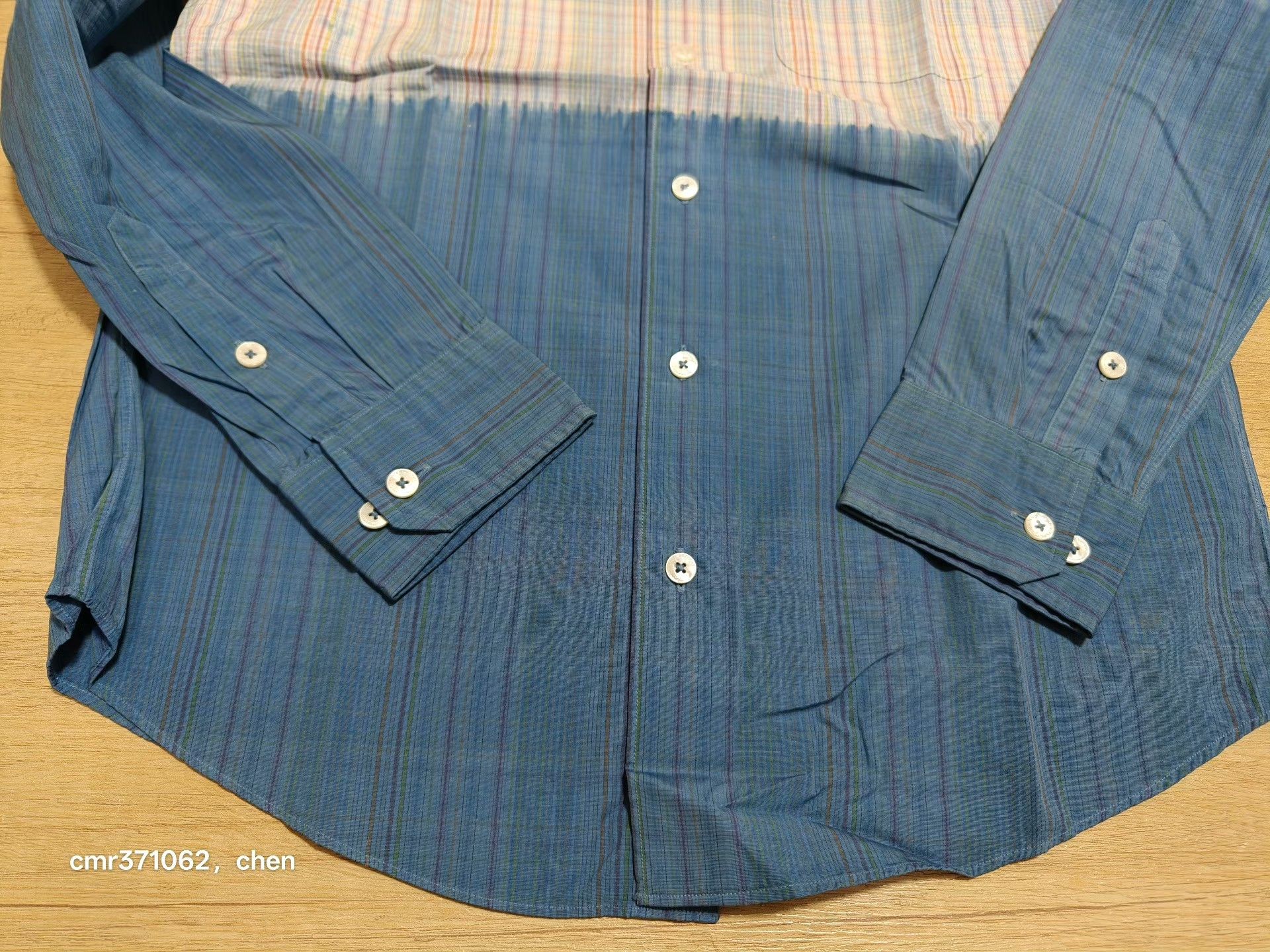 Visvim visvim 13ss lungta 2 Tone B.D Shirt Size US S / EU 44-46 / 1 - 4 Thumbnail