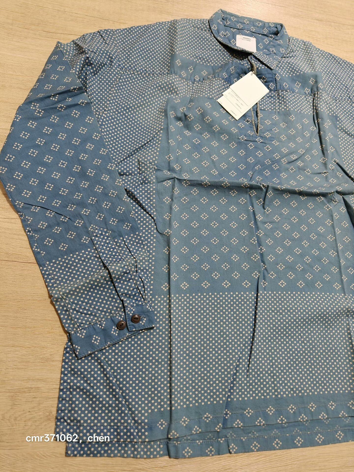 Visvim visvim 14ss Kerchief Dots Tunic Shirt Size US S / EU 44-46 / 1 - 2 Thumbnail