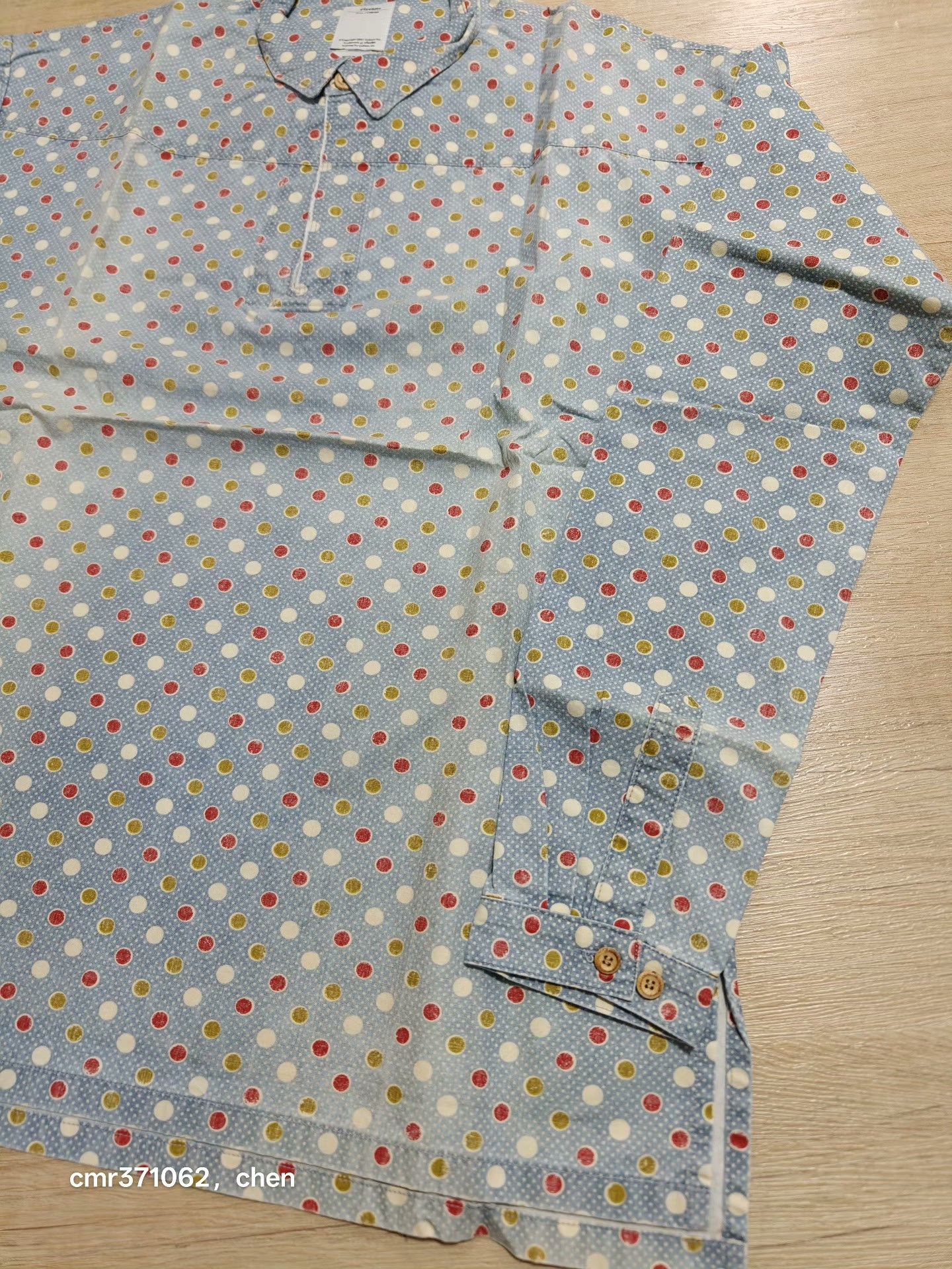 Visvim visvim 15AW Kerchief Double Dots Tunic Size US M / EU 48-50 / 2 - 3 Thumbnail