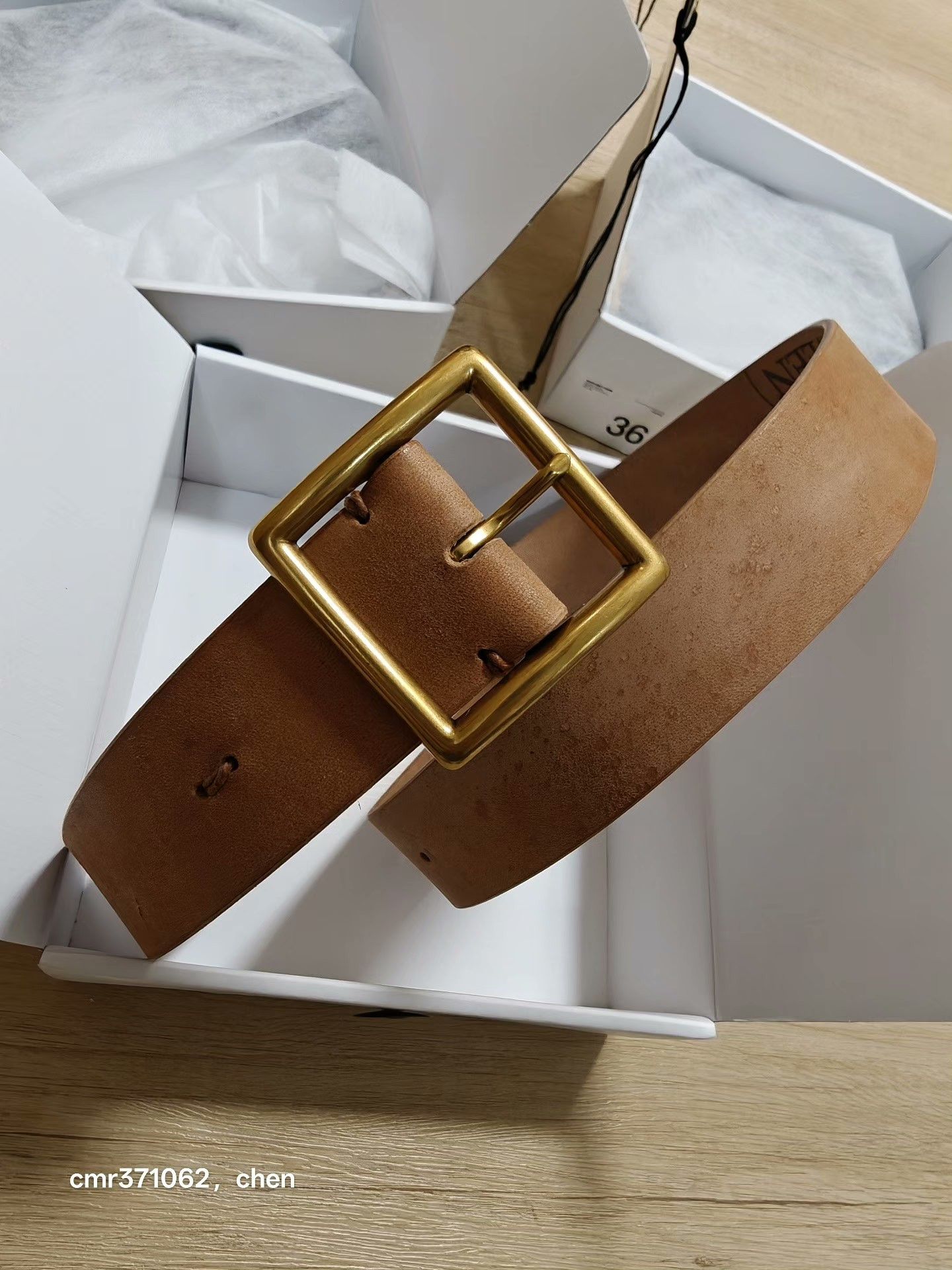 Visvim visvim 26ss plain belt 40mm Size ONE SIZE - 3 Thumbnail