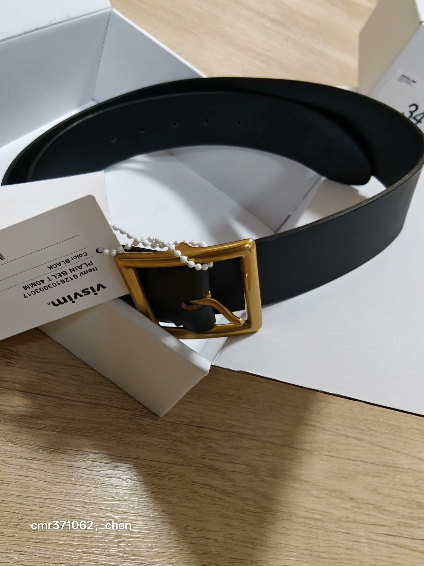 Visvim visvim 26ss plain belt 40mm Size ONE SIZE - 9 Thumbnail