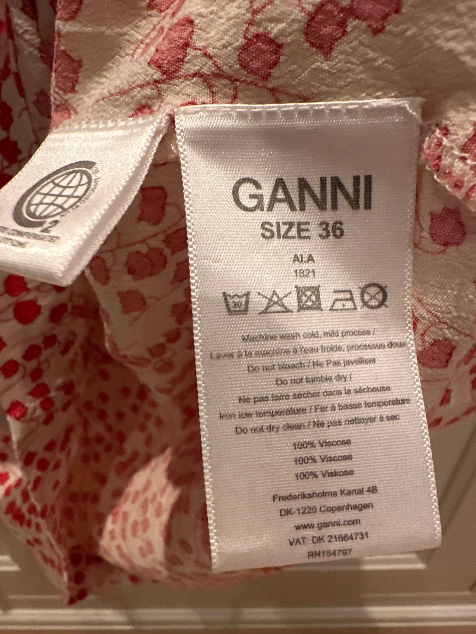 Ganni Ganni Blouse Size XS / US 0-2 / IT 36-38 - 3 Thumbnail