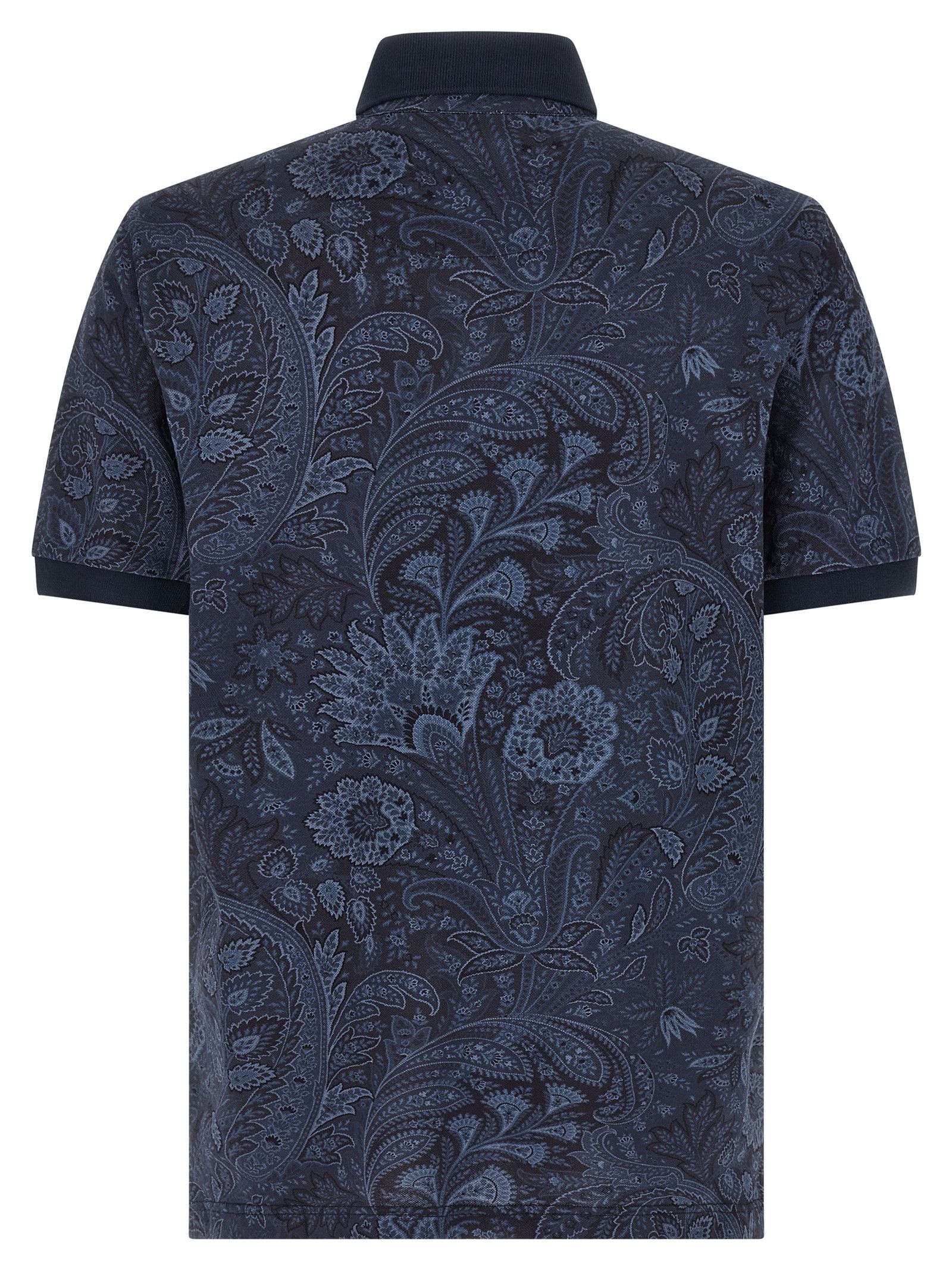 Etro 'Arnica Paisley' polo shirt Size US L / EU 52-54 / 3 - 2 Thumbnail