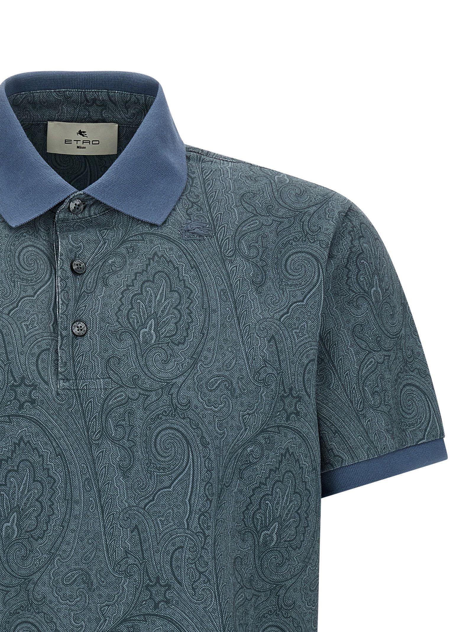 Etro 'Paisley' polo shirt Size US M / EU 48-50 / 2 - 3 Thumbnail
