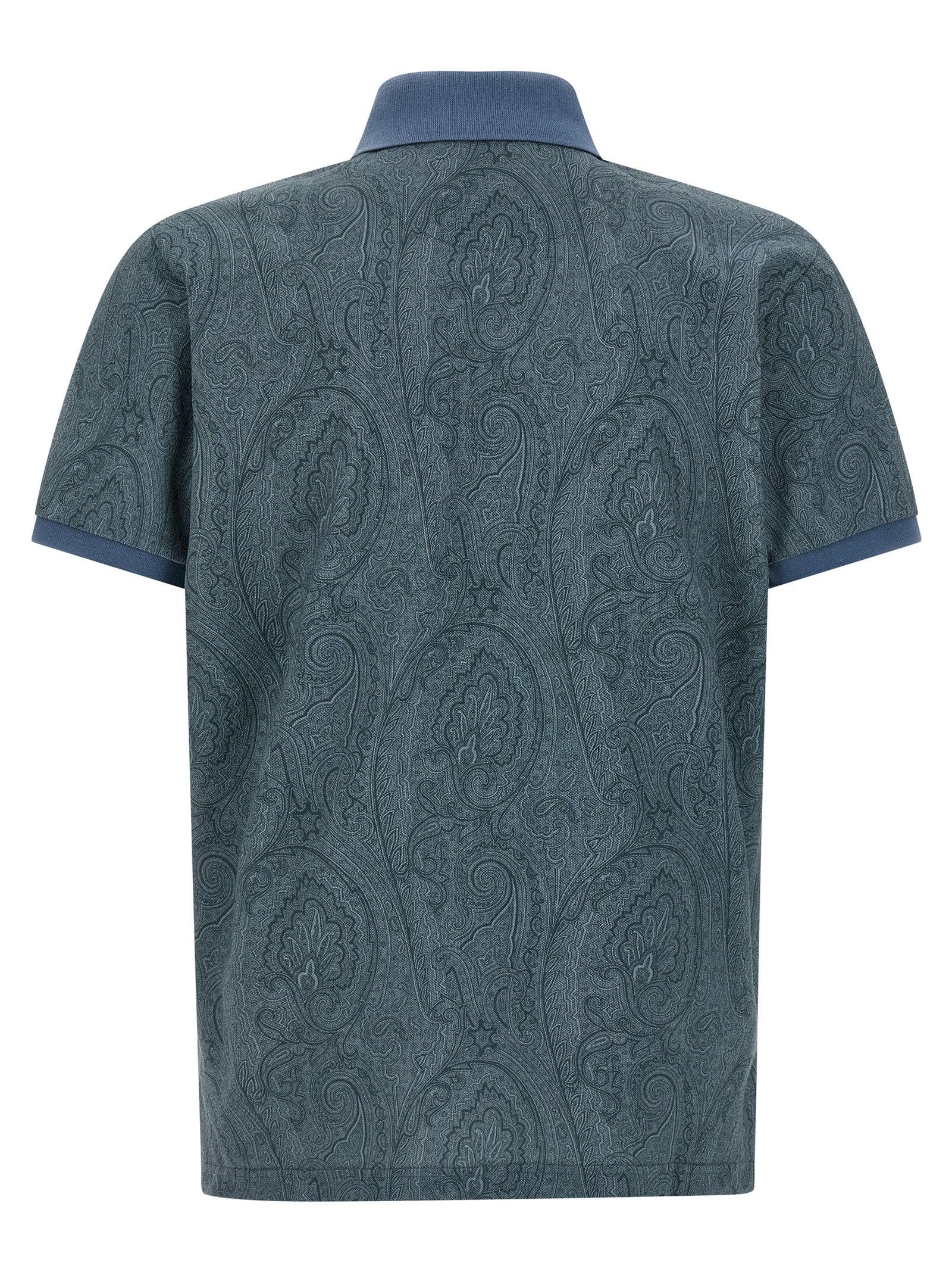 Etro 'Paisley' polo shirt Size US M / EU 48-50 / 2 - 2 Thumbnail