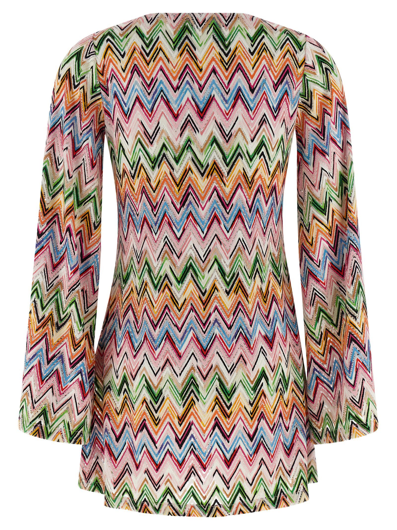 Missoni Zig zag embroidery dress Size S / US 4 / IT 40 - 2 Thumbnail
