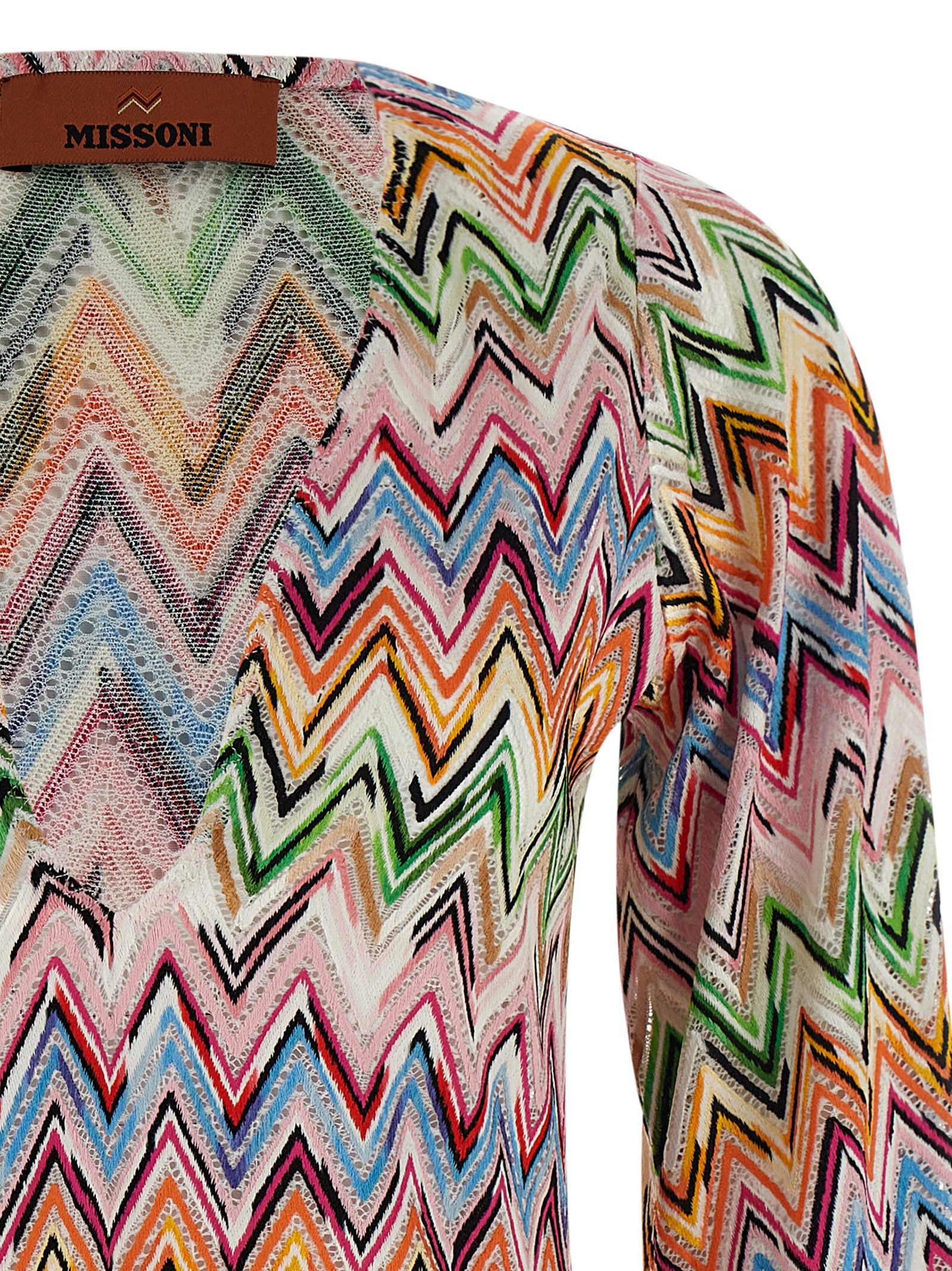 Missoni Zig zag embroidery dress Size S / US 4 / IT 40 - 3 Thumbnail