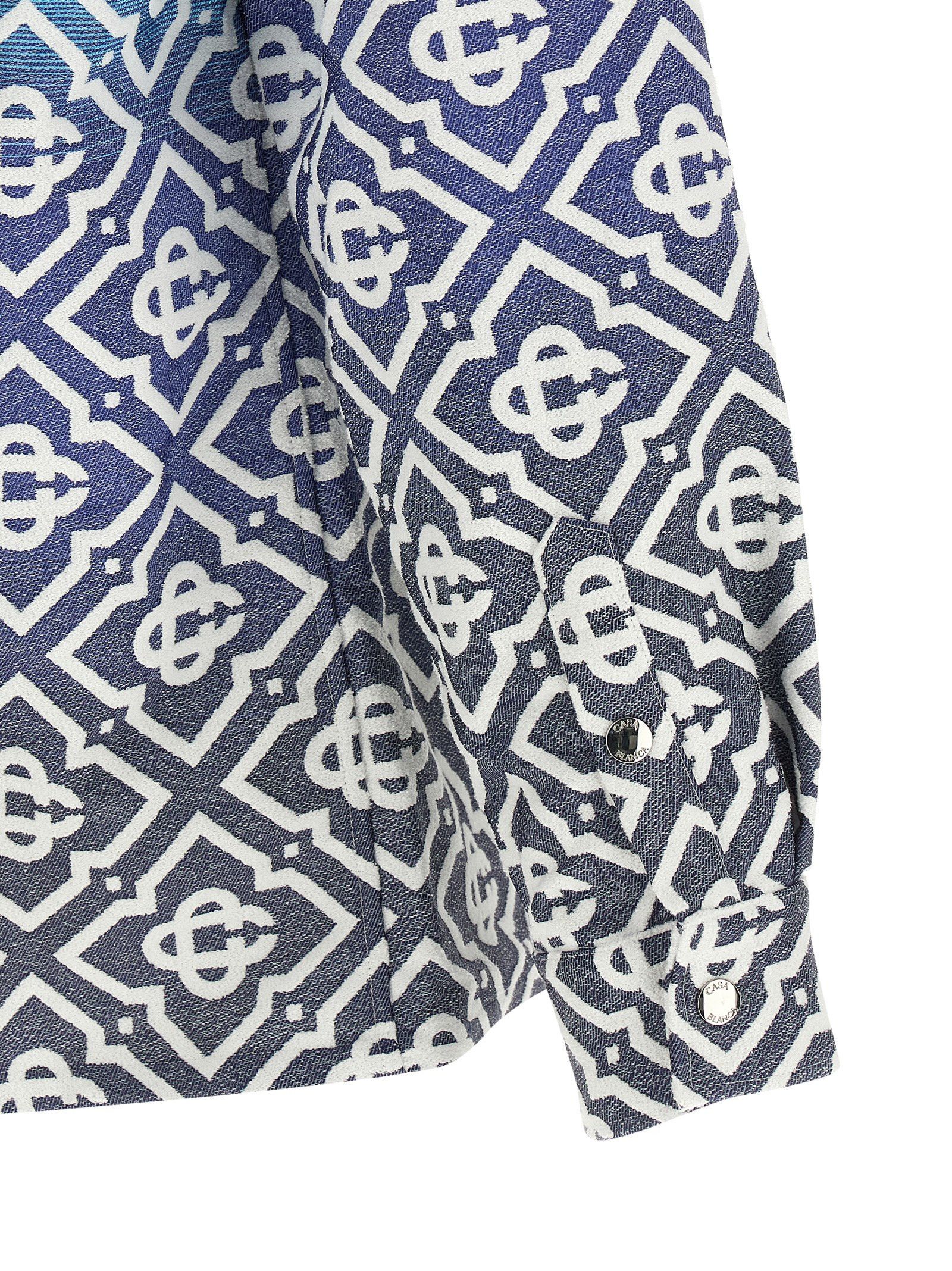 Casablanca Shacket 'Monogram Gradient Jacquard' Size US L / EU 52-54 / 3 - 4 Thumbnail