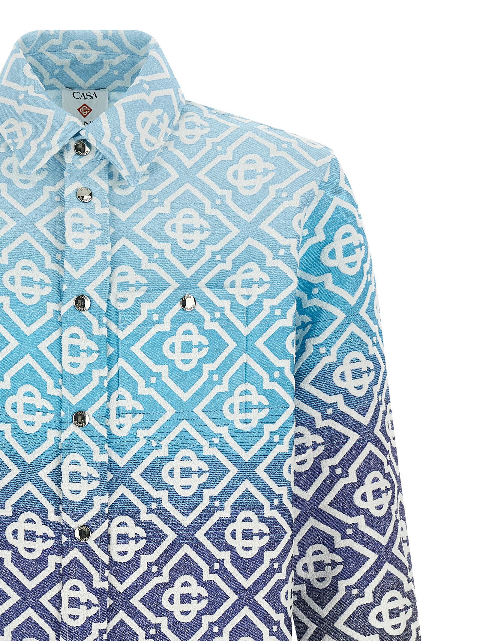 Casablanca Shacket 'Monogram Gradient Jacquard' Size US L / EU 52-54 / 3 - 3 Thumbnail