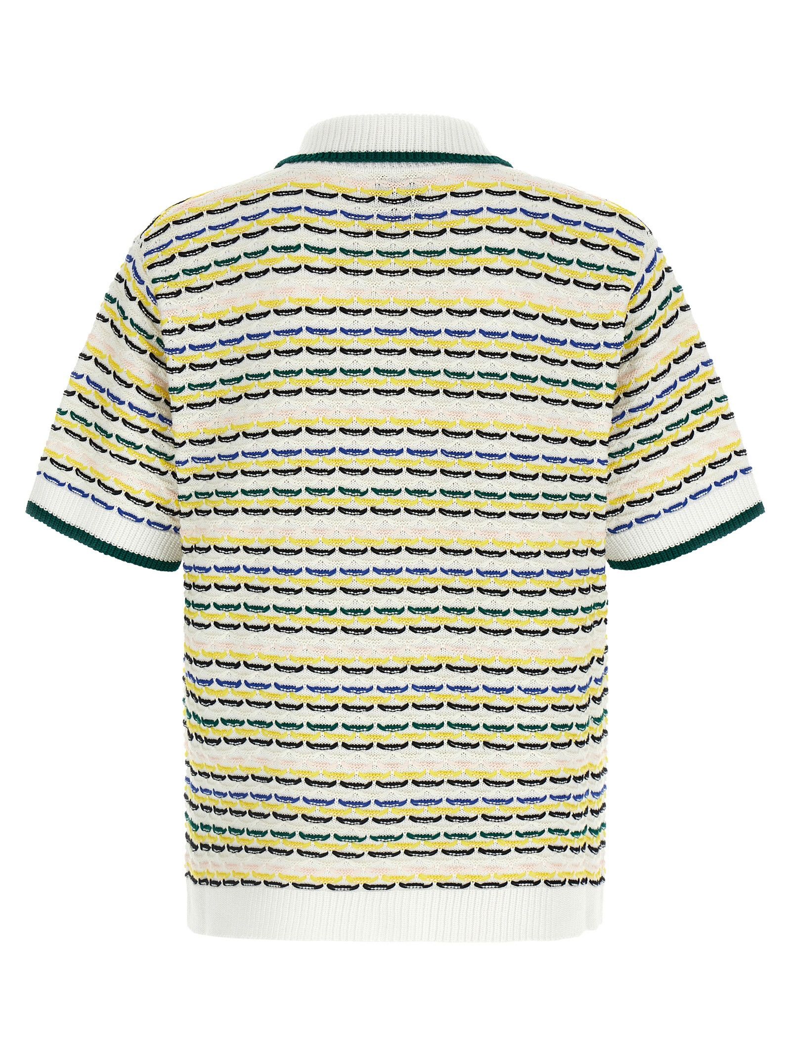 Casablanca 'Tuck Stitch Short Sleeve' shirt Size US L / EU 52-54 / 3 - 2 Thumbnail