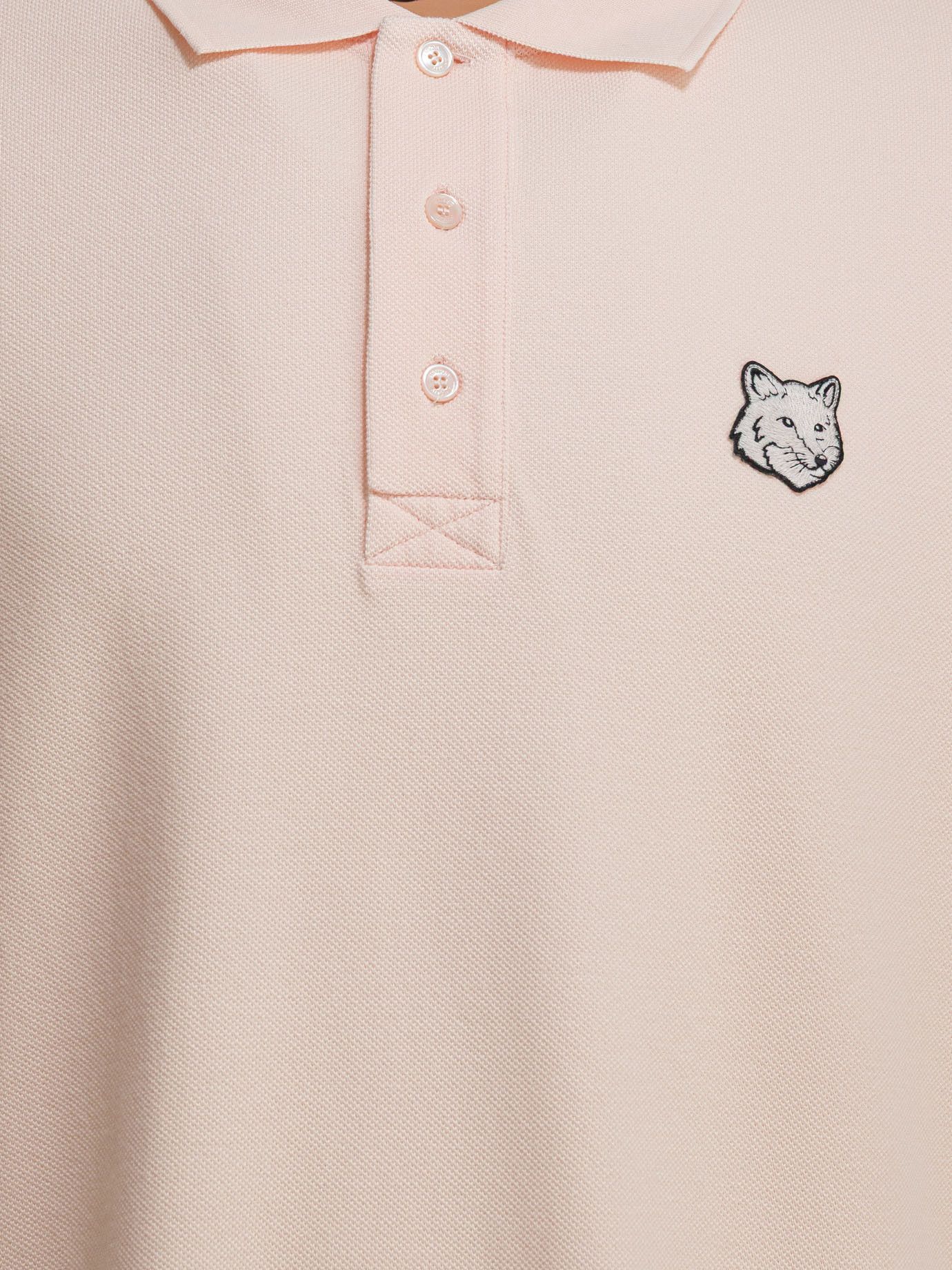 Maison Kitsune Maison Kitsune Fox Head Polo Shirt With Buttons tag size M Men - USA Duties Paid Size US M / EU 48-50 / 2 - 3 Thumbnail