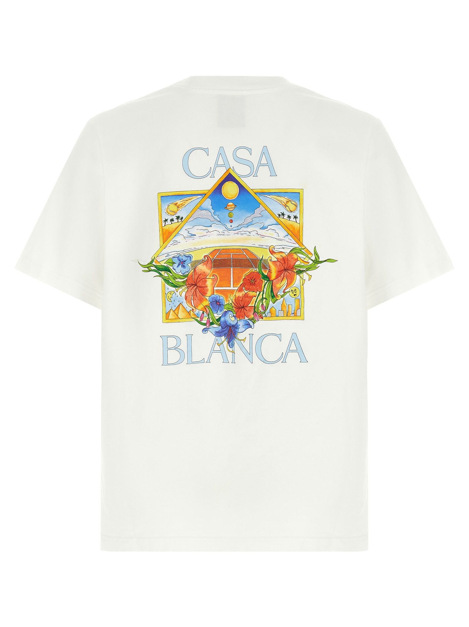Casablanca 'Flower Court Icon' T-shirt Size US XL / EU 56 / 4 - 2 Thumbnail
