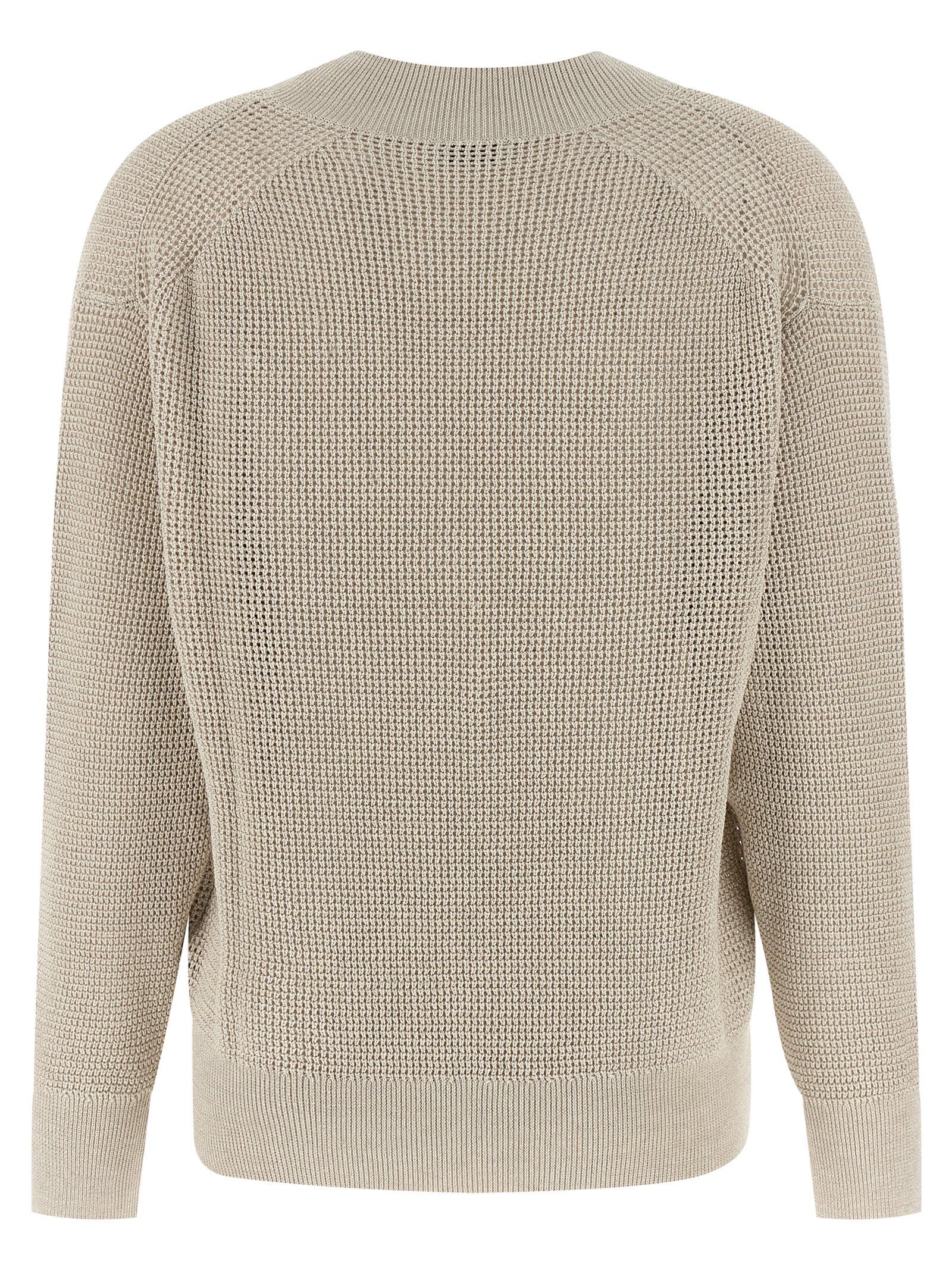 Brunello Cucinelli Openwork sweater Size XXS / US 00 / IT 34 - 2 Thumbnail