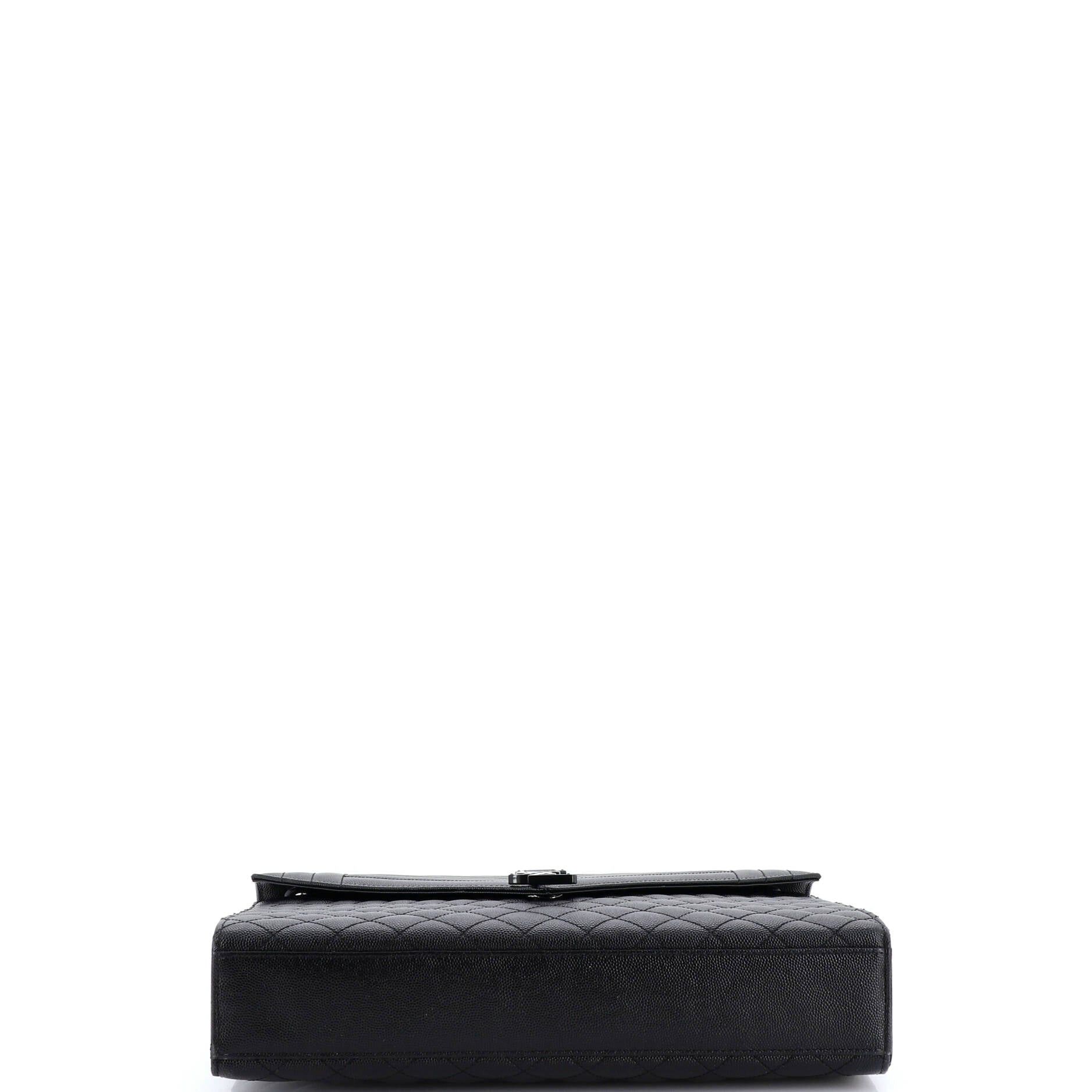 Saint Laurent Paris Classic Monogram Envelope Satchel Size ONE SIZE - 4 Thumbnail