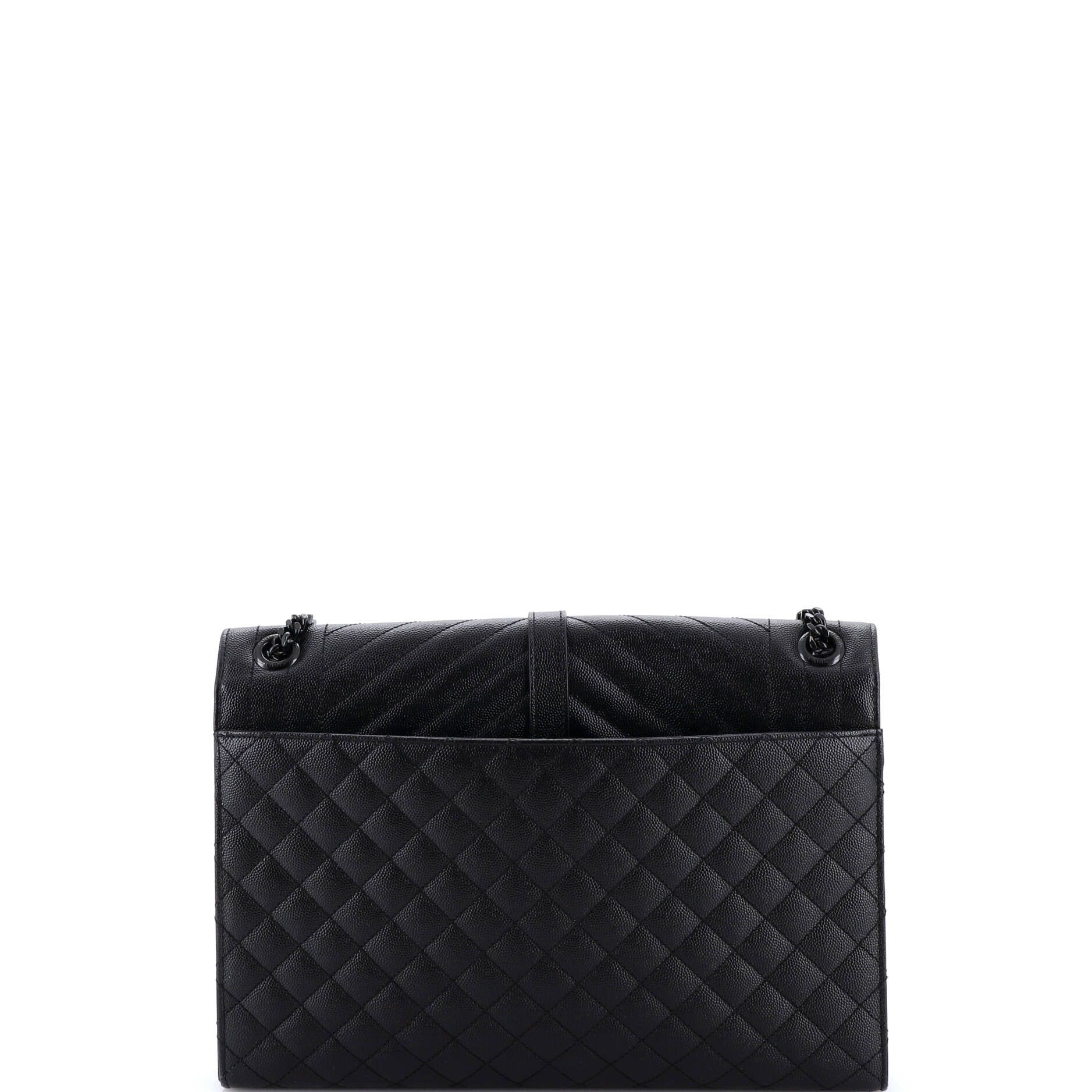 Saint Laurent Paris Classic Monogram Envelope Satchel Size ONE SIZE - 3 Thumbnail