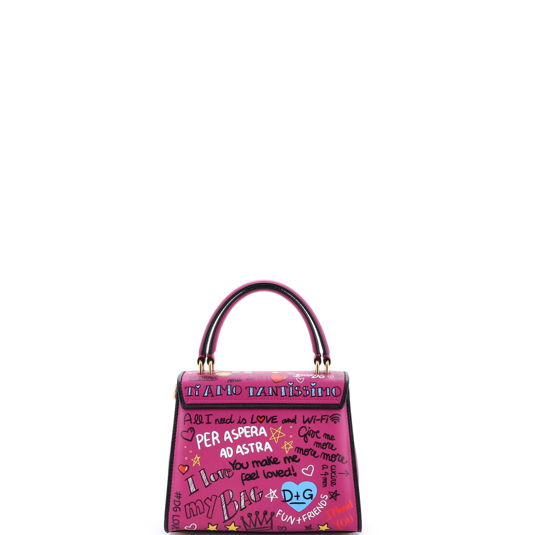 Dolce & Gabbana Welcome Top Handle Bag Size ONE SIZE - 3 Thumbnail