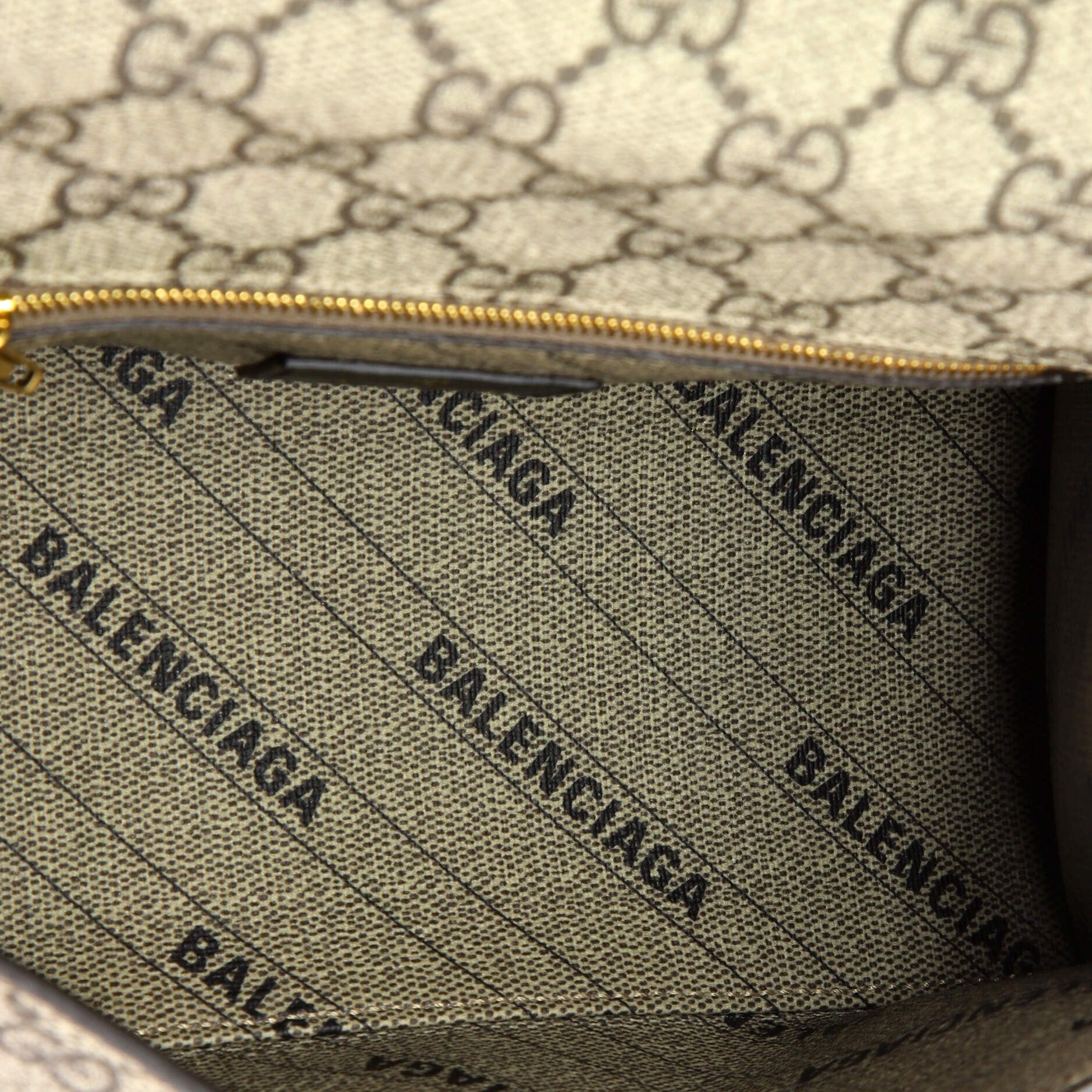Gucci x Balenciaga The Hacker Project Hourglass Top Handle Bag Size ONE SIZE - 5 Thumbnail
