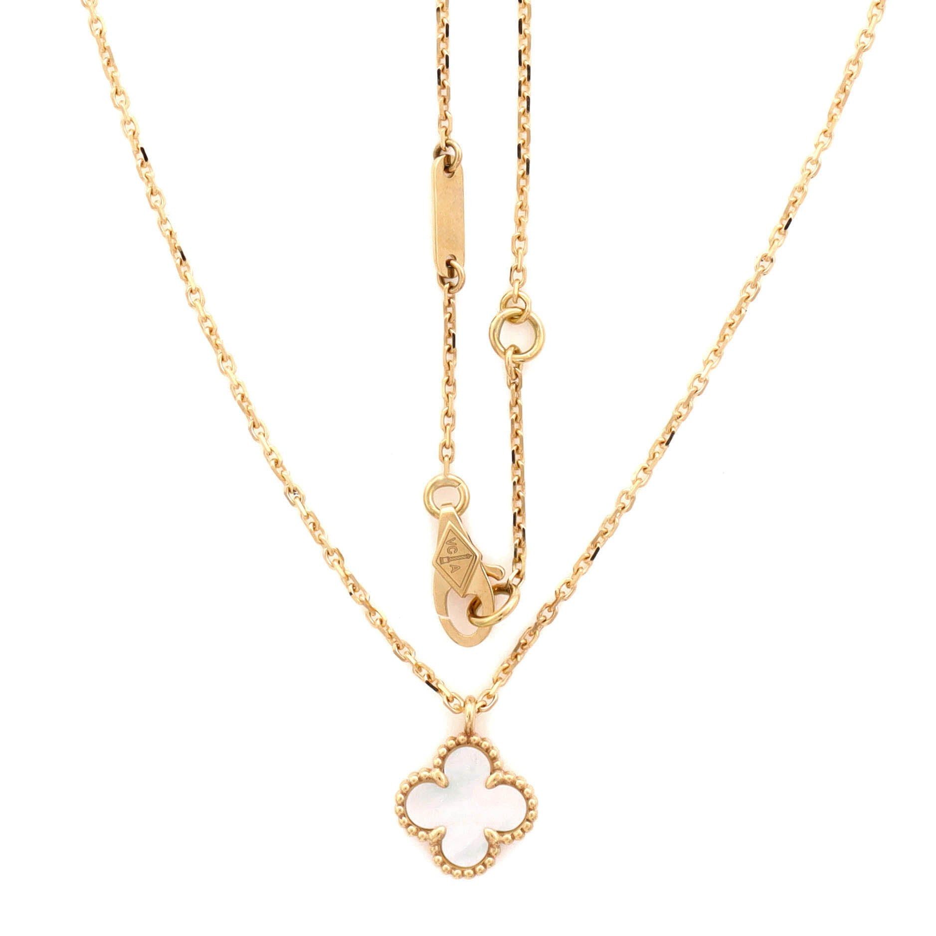 Van Cleef & Arpels Sweet Alhambra Pendant Necklace Size ONE SIZE - 3 Thumbnail