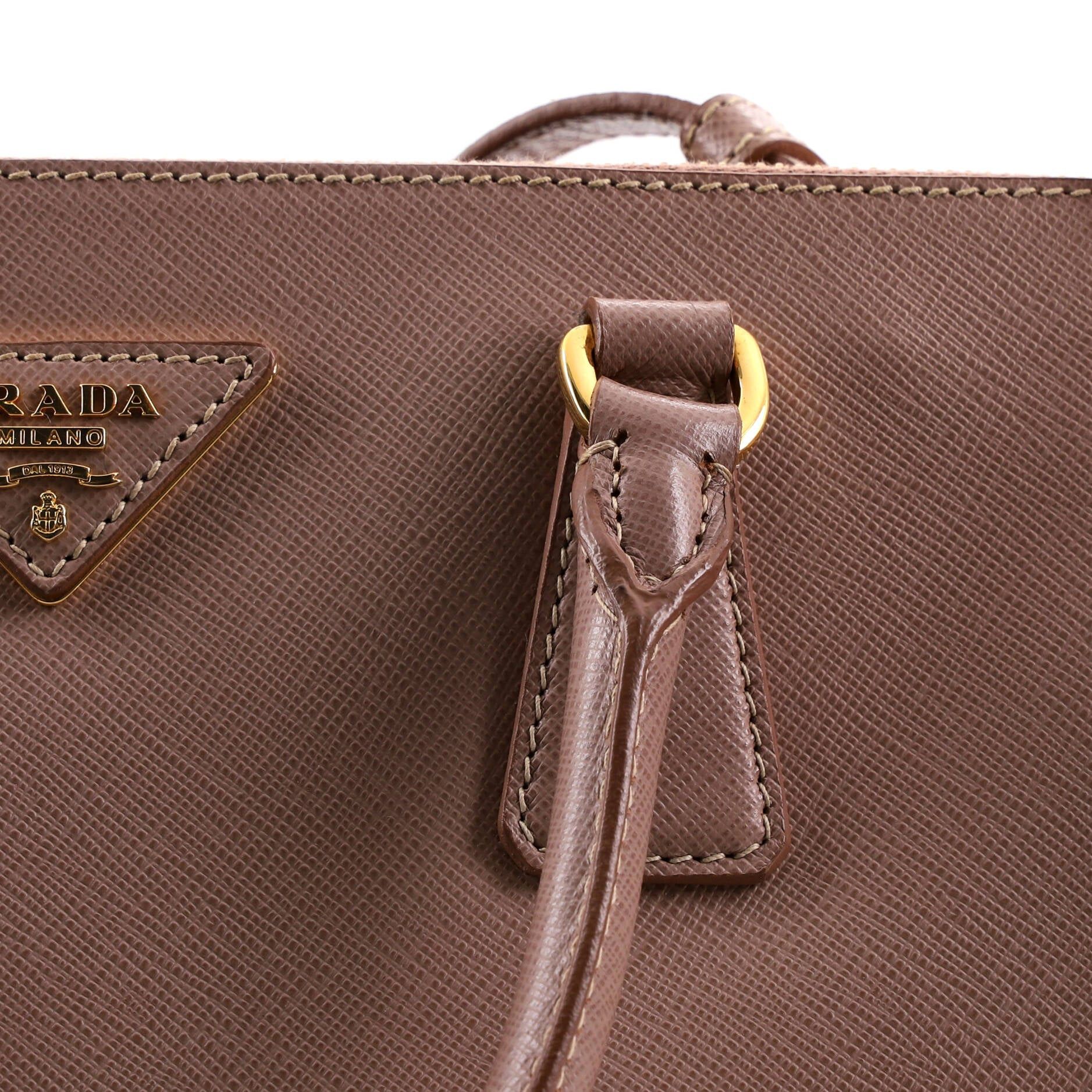 Prada Double Zip Lux Tote Size ONE SIZE - 7 Thumbnail